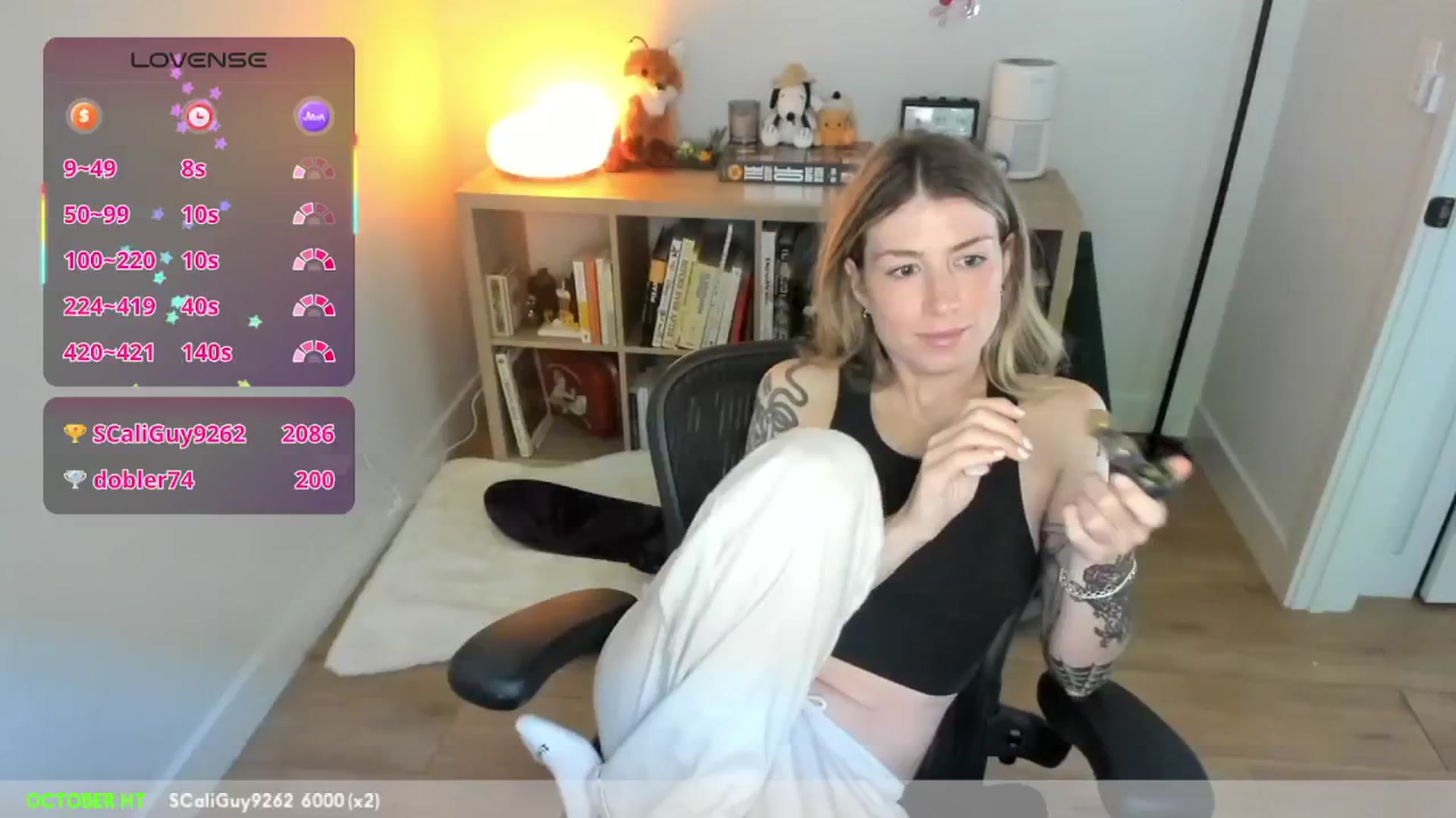 Gallery image thumbnail from stoney_fox's myfreecams stream on, 10/16/2025, 19:20 image 4 of 20