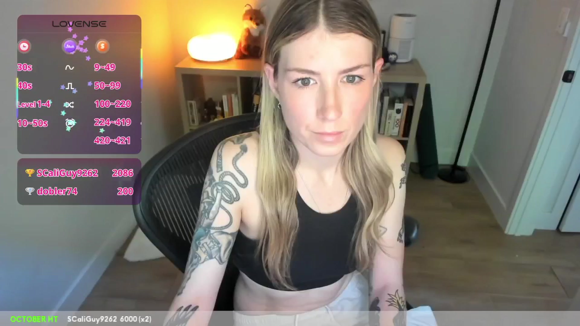 Gallery image thumbnail from stoney_fox's myfreecams stream on, 10/16/2025, 19:20 image 18 of 20