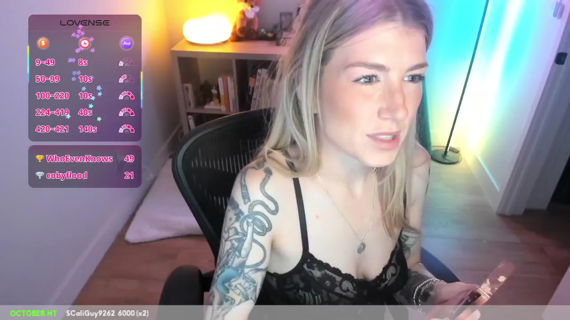 Gallery image thumbnail from stoney_fox's myfreecams stream on, 10/17/2025, 01:47 image 19 of 20