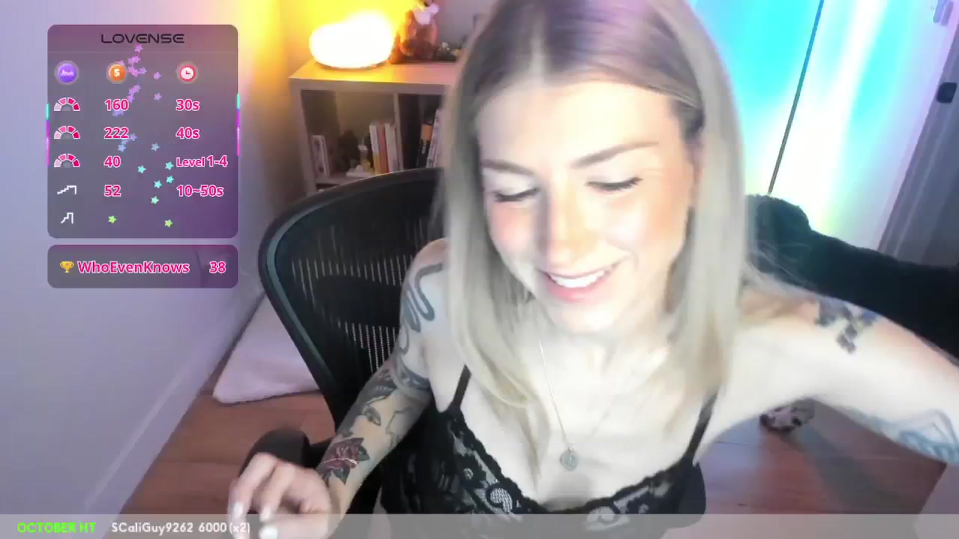 Gallery image thumbnail from stoney_fox's myfreecams stream on, 10/17/2025, 01:47 image 8 of 20
