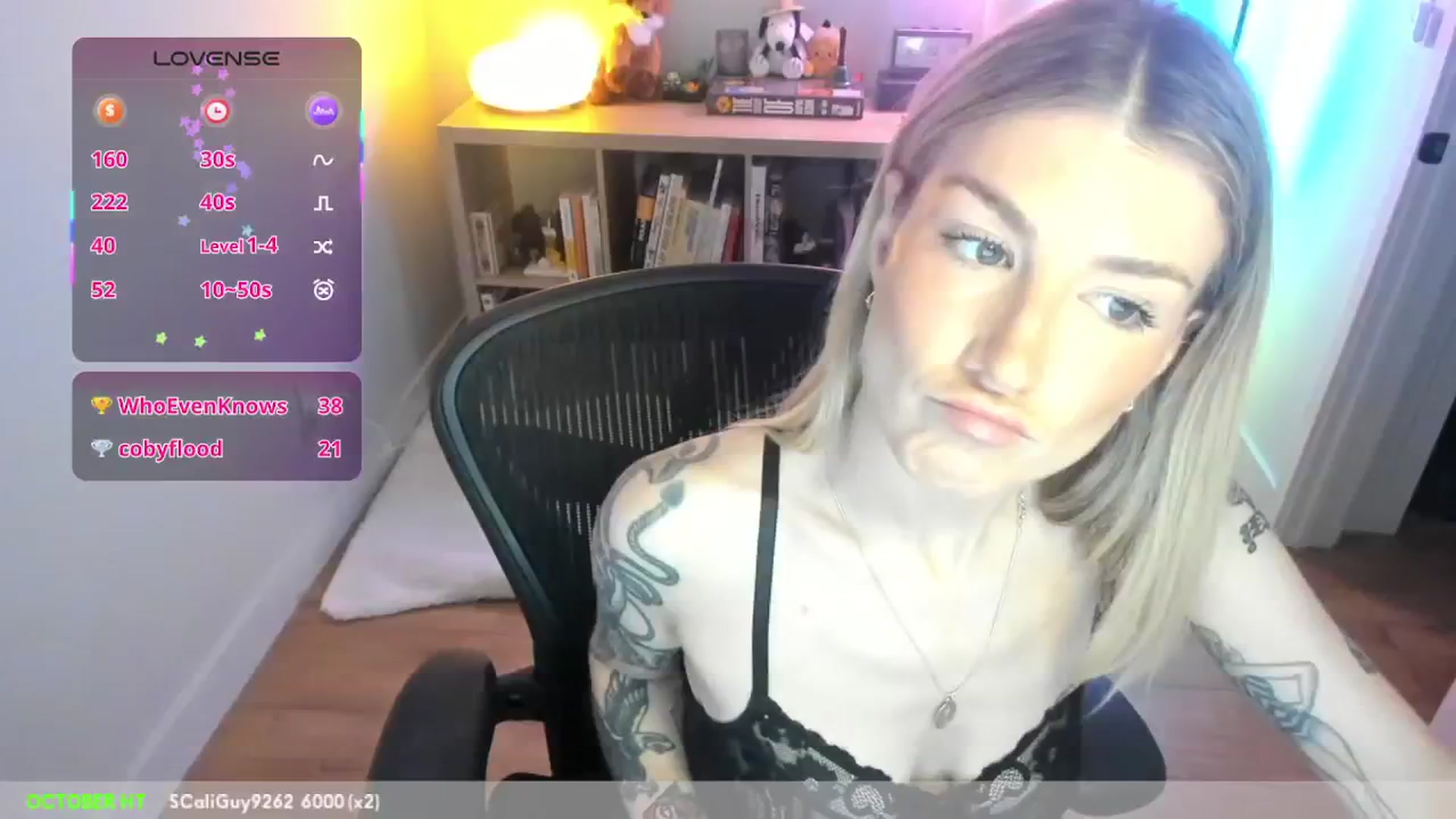 Gallery image thumbnail from stoney_fox's myfreecams stream on, 10/17/2025, 01:47 image 14 of 20