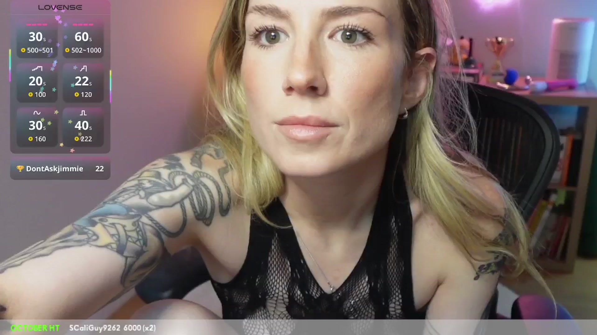 Gallery image thumbnail from stoney_fox's myfreecams stream on, 10/20/2025, 24:19 image 2 of 20
