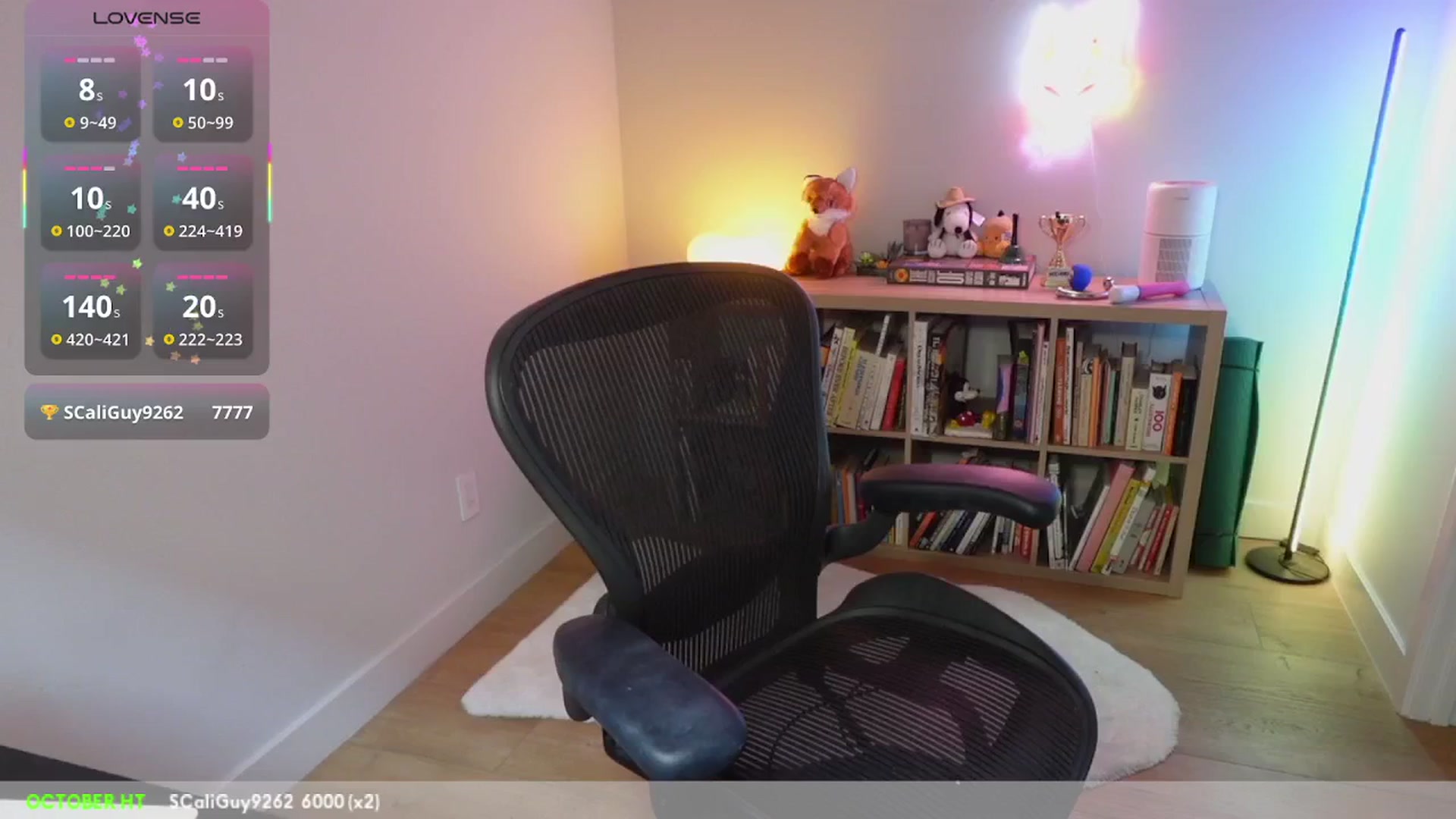 Gallery image thumbnail from stoney_fox's myfreecams stream on, 10/20/2025, 24:19 image 3 of 20