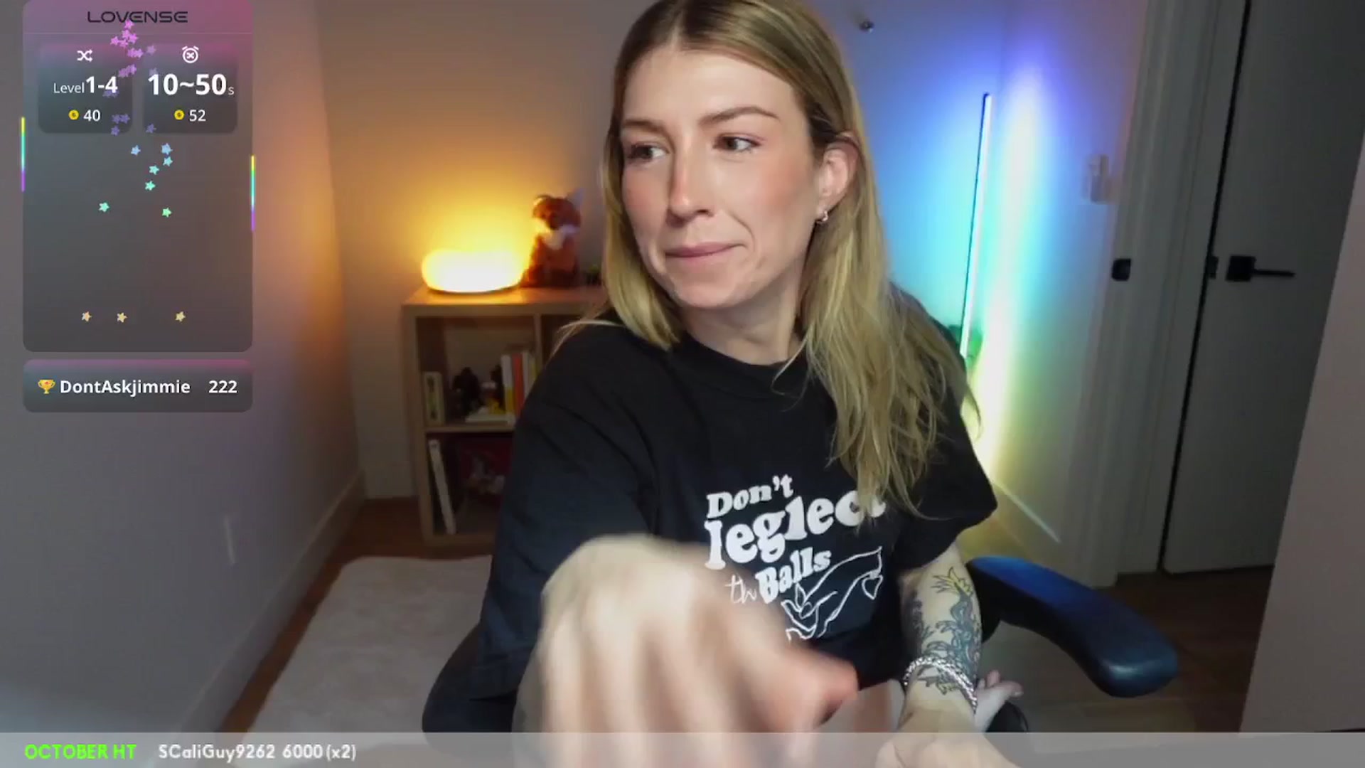 Gallery image thumbnail from stoney_fox's myfreecams stream on, 10/22/2025, 24:15 image 6 of 20