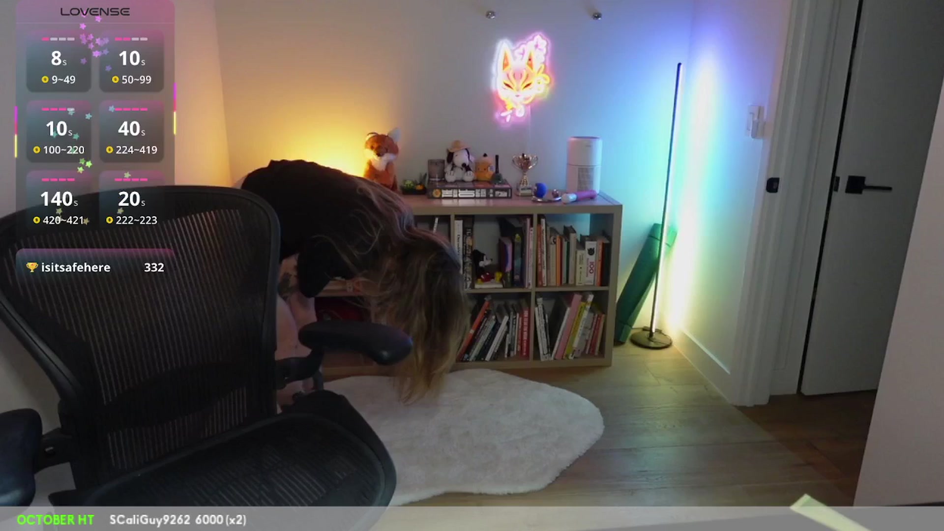 Gallery image thumbnail from stoney_fox's myfreecams stream on, 10/22/2025, 24:15 image 18 of 20