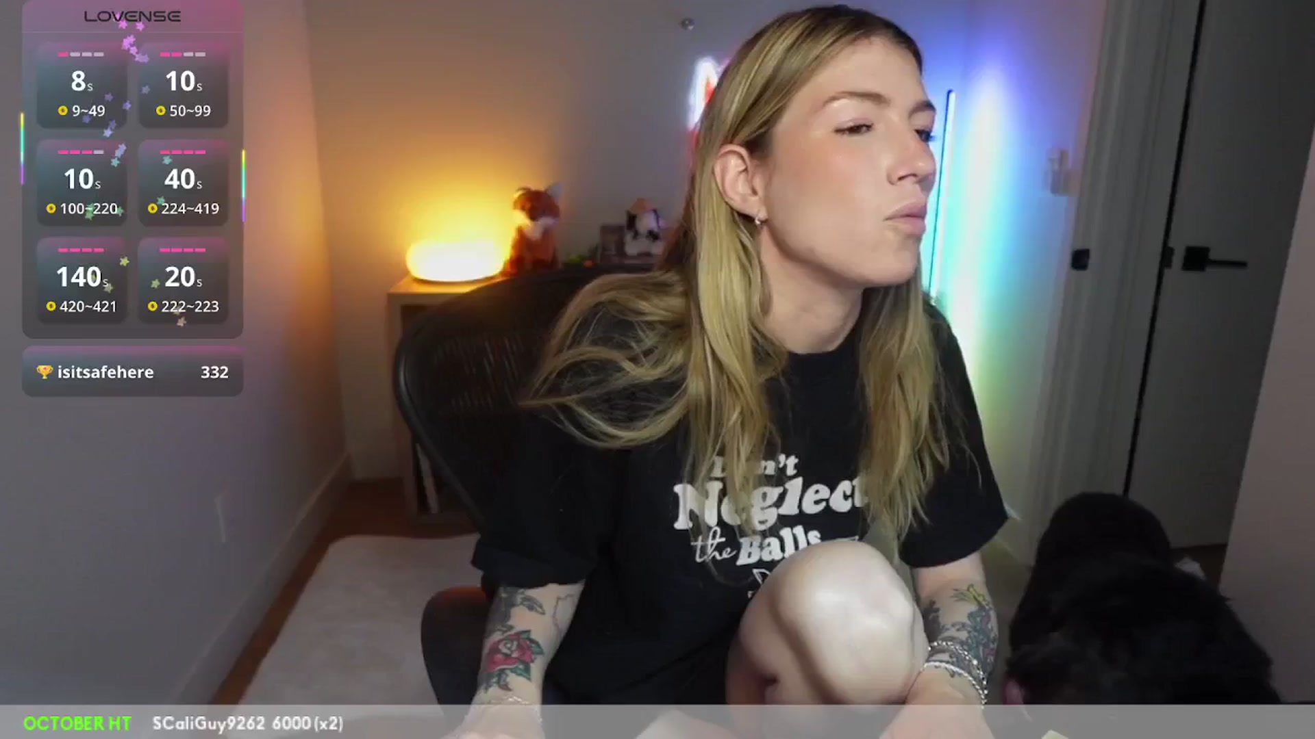 Gallery image thumbnail from stoney_fox's myfreecams stream on, 10/22/2025, 24:15 image 14 of 20