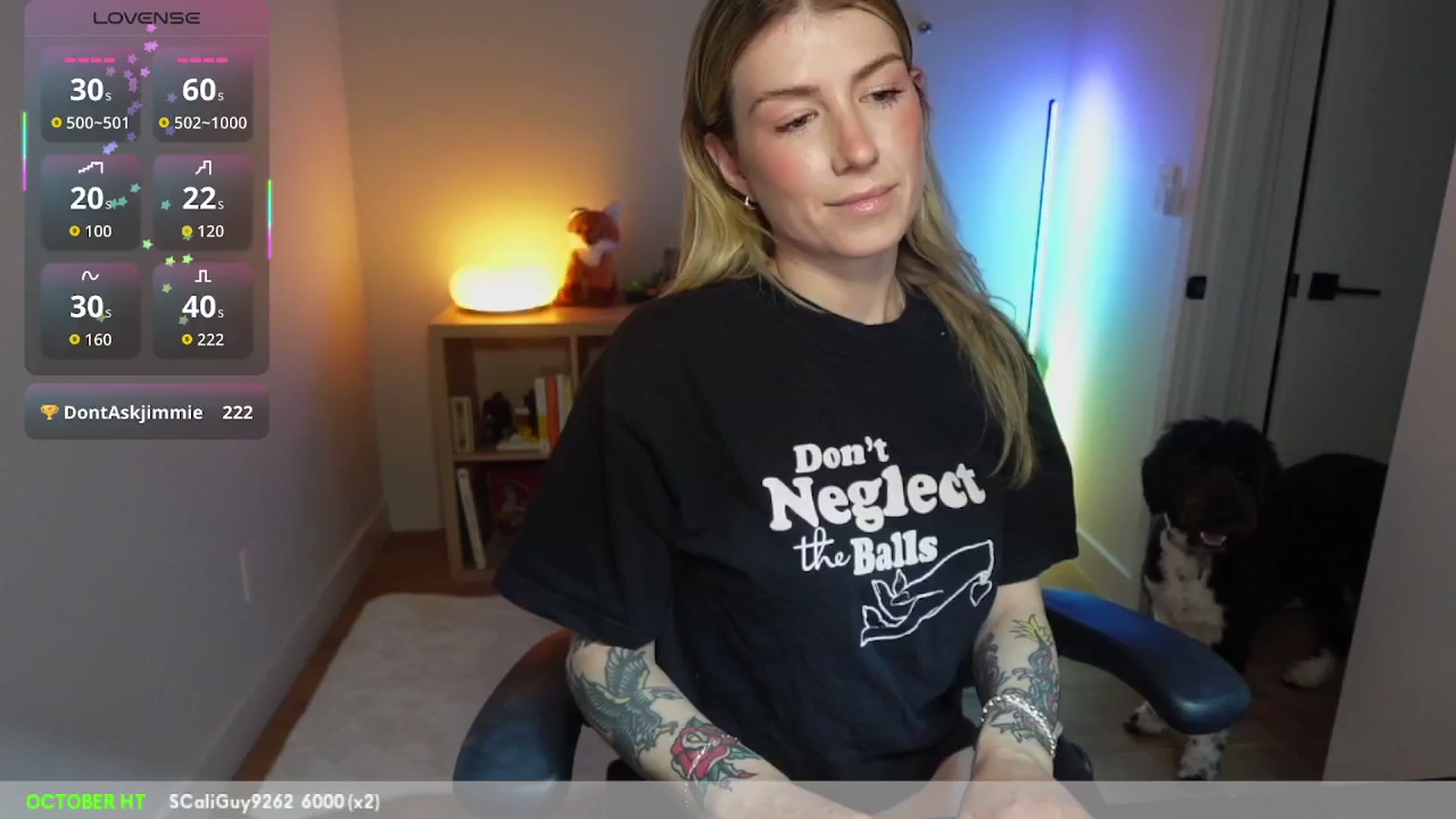 Gallery image thumbnail from stoney_fox's myfreecams stream on, 10/22/2025, 24:15 image 5 of 20
