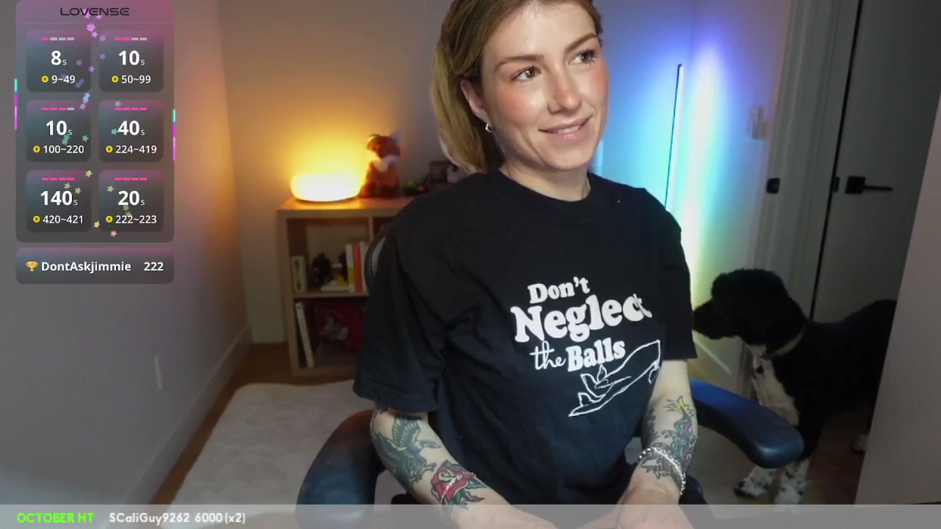 Gallery image thumbnail from stoney_fox's myfreecams stream on, 10/22/2025, 24:15 image 4 of 20