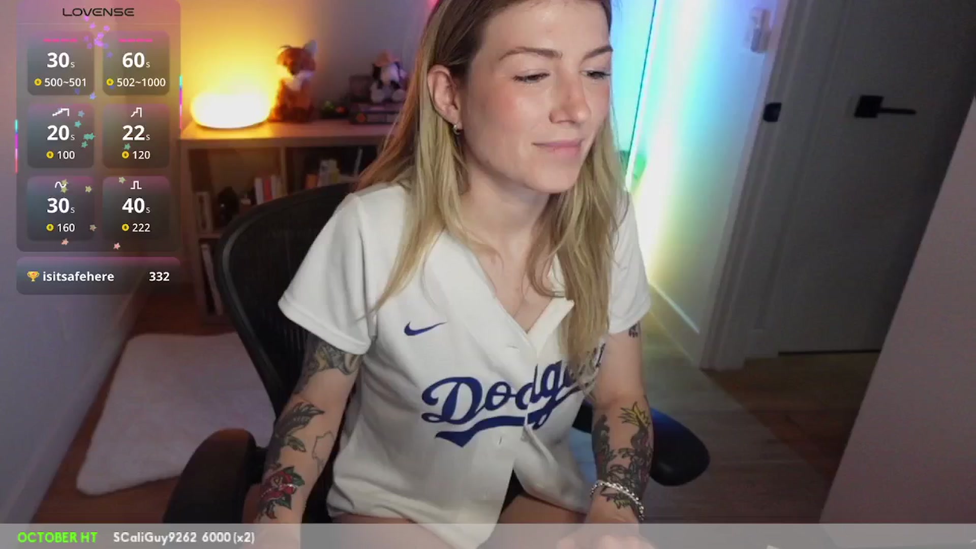 Gallery image thumbnail from stoney_fox's myfreecams stream on, 10/22/2025, 03:38 image 5 of 20