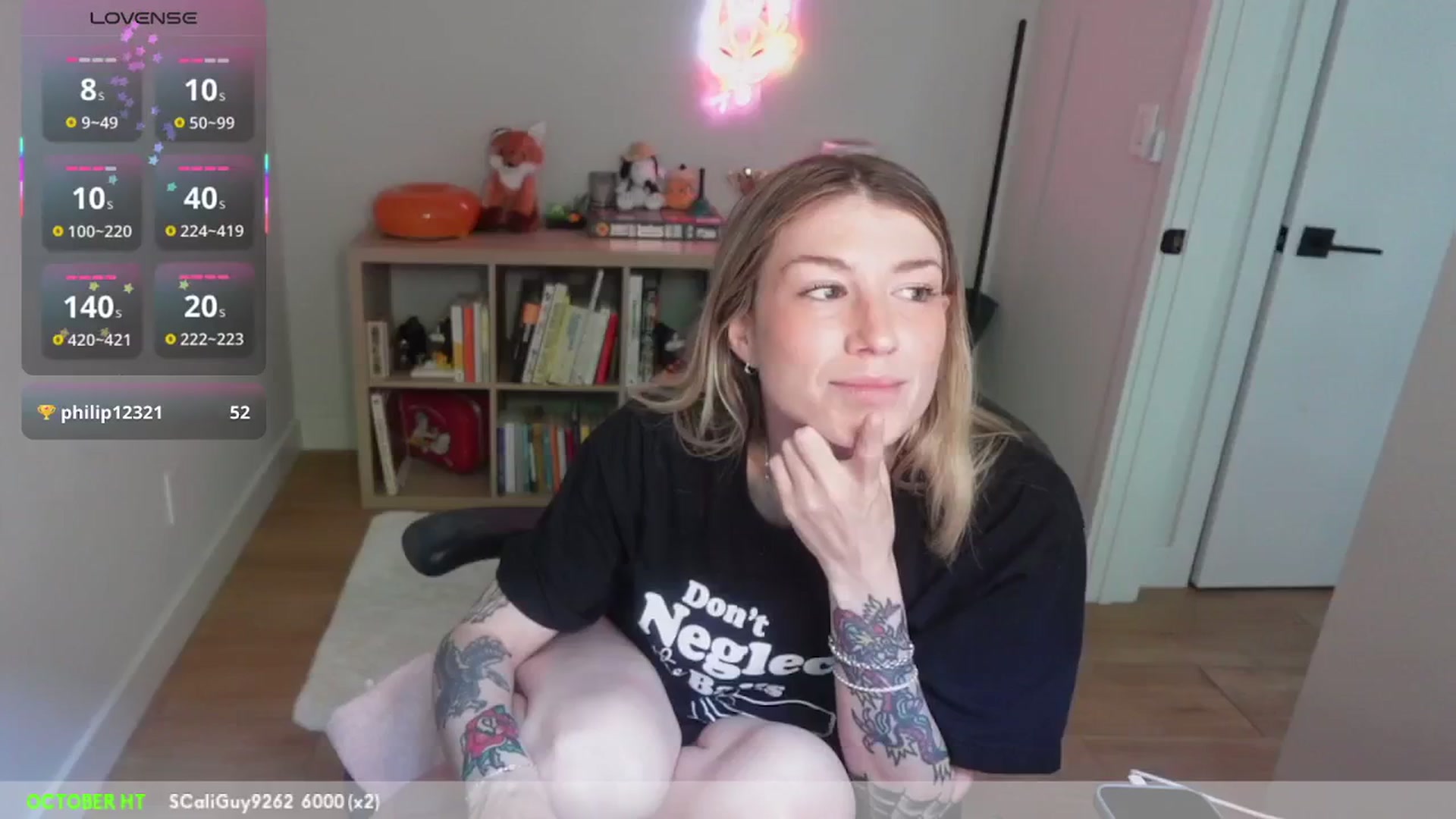 Gallery image thumbnail from stoney_fox's myfreecams stream on, 10/22/2025, 20:02 image 10 of 20