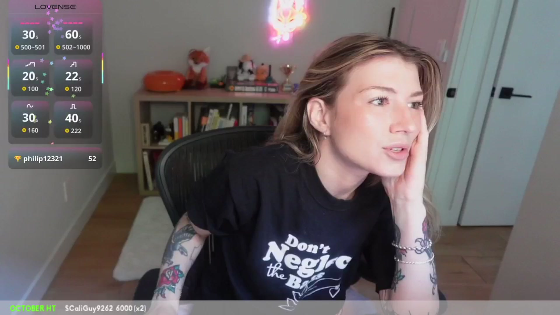 Gallery image thumbnail from stoney_fox's myfreecams stream on, 10/22/2025, 20:02 image 6 of 20