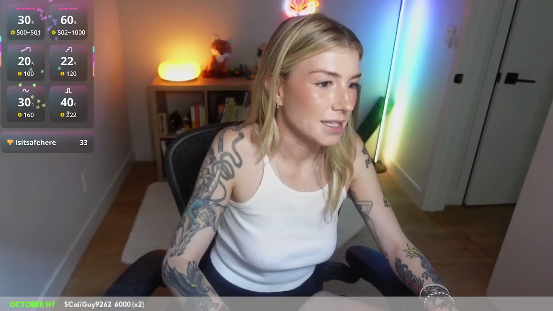 Gallery image thumbnail from stoney_fox's myfreecams stream on, 10/23/2025, 22:13 image 20 of 20