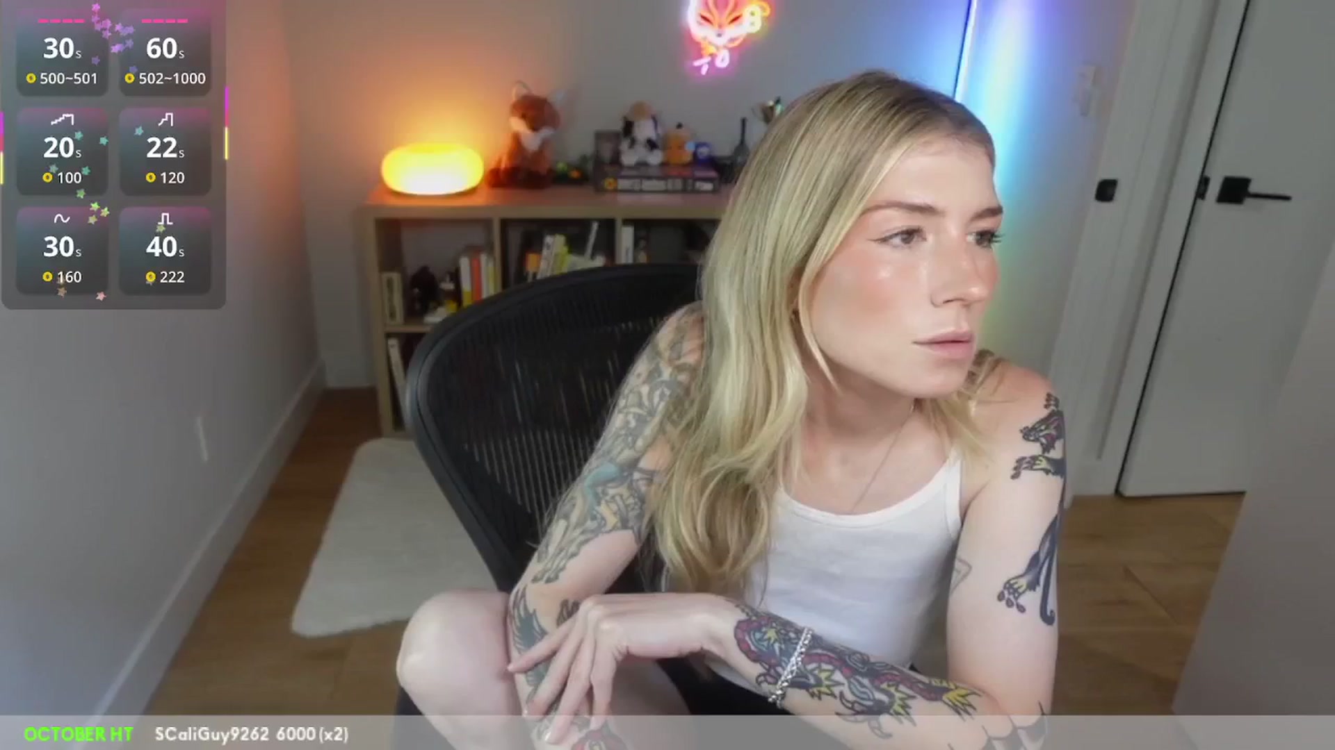 Gallery image thumbnail from stoney_fox's myfreecams stream on, 10/23/2025, 22:13 image 3 of 20