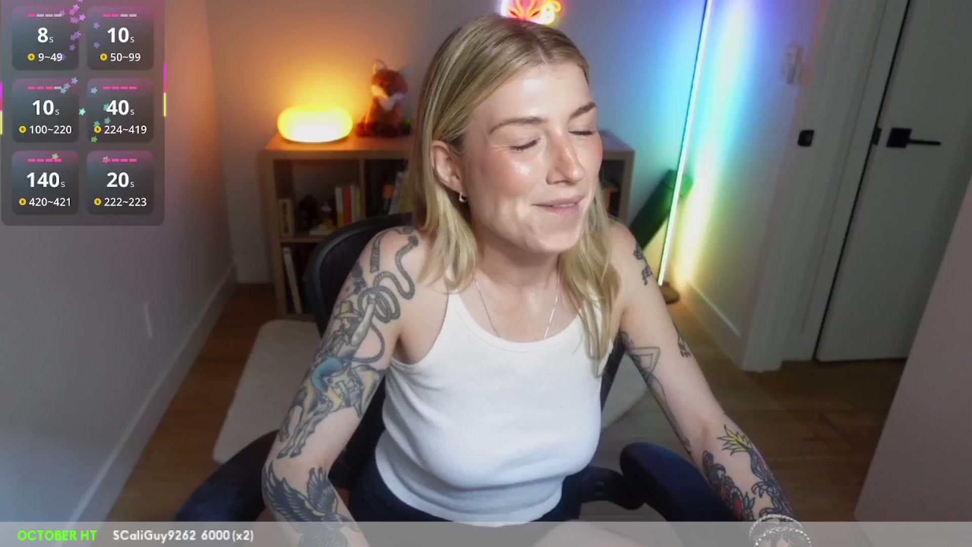 Gallery image thumbnail from stoney_fox's myfreecams stream on, 10/23/2025, 22:13 image 19 of 20