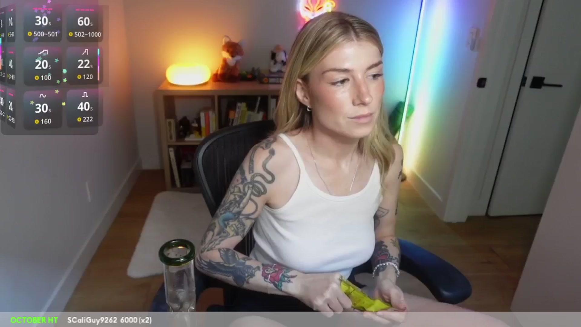 Gallery image thumbnail from stoney_fox's myfreecams stream on, 10/23/2025, 22:13 image 16 of 20