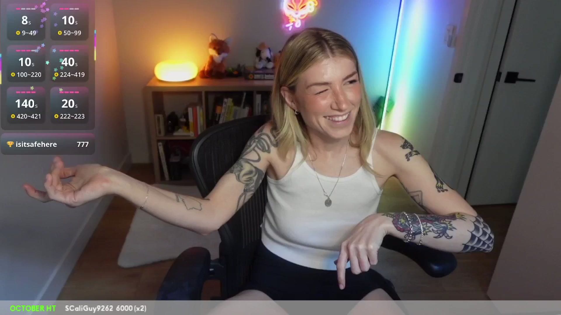 Gallery image thumbnail from stoney_fox's myfreecams stream on, 10/23/2025, 22:48 image 19 of 20