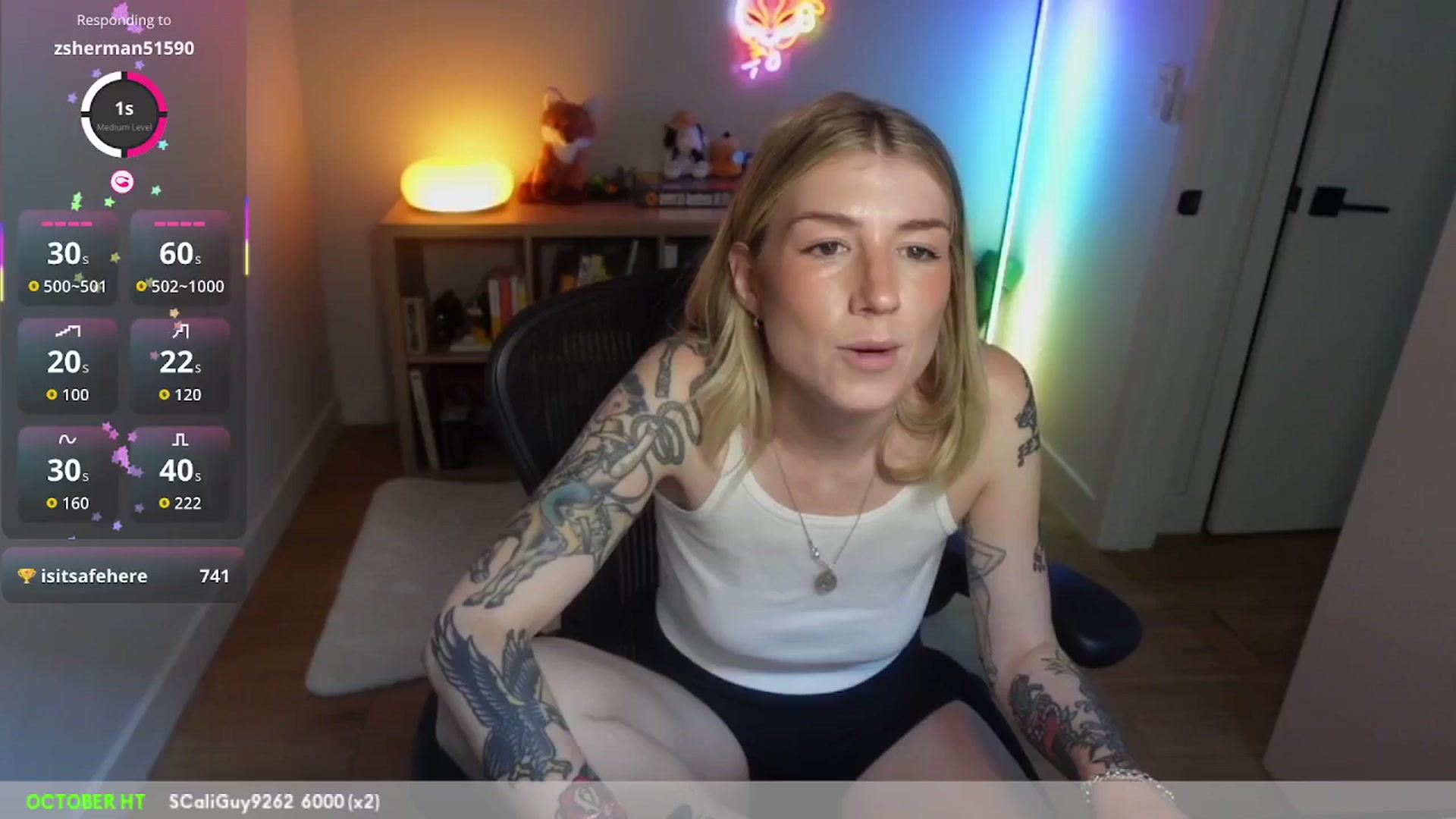 Gallery image thumbnail from stoney_fox's myfreecams stream on, 10/23/2025, 22:48 image 17 of 20