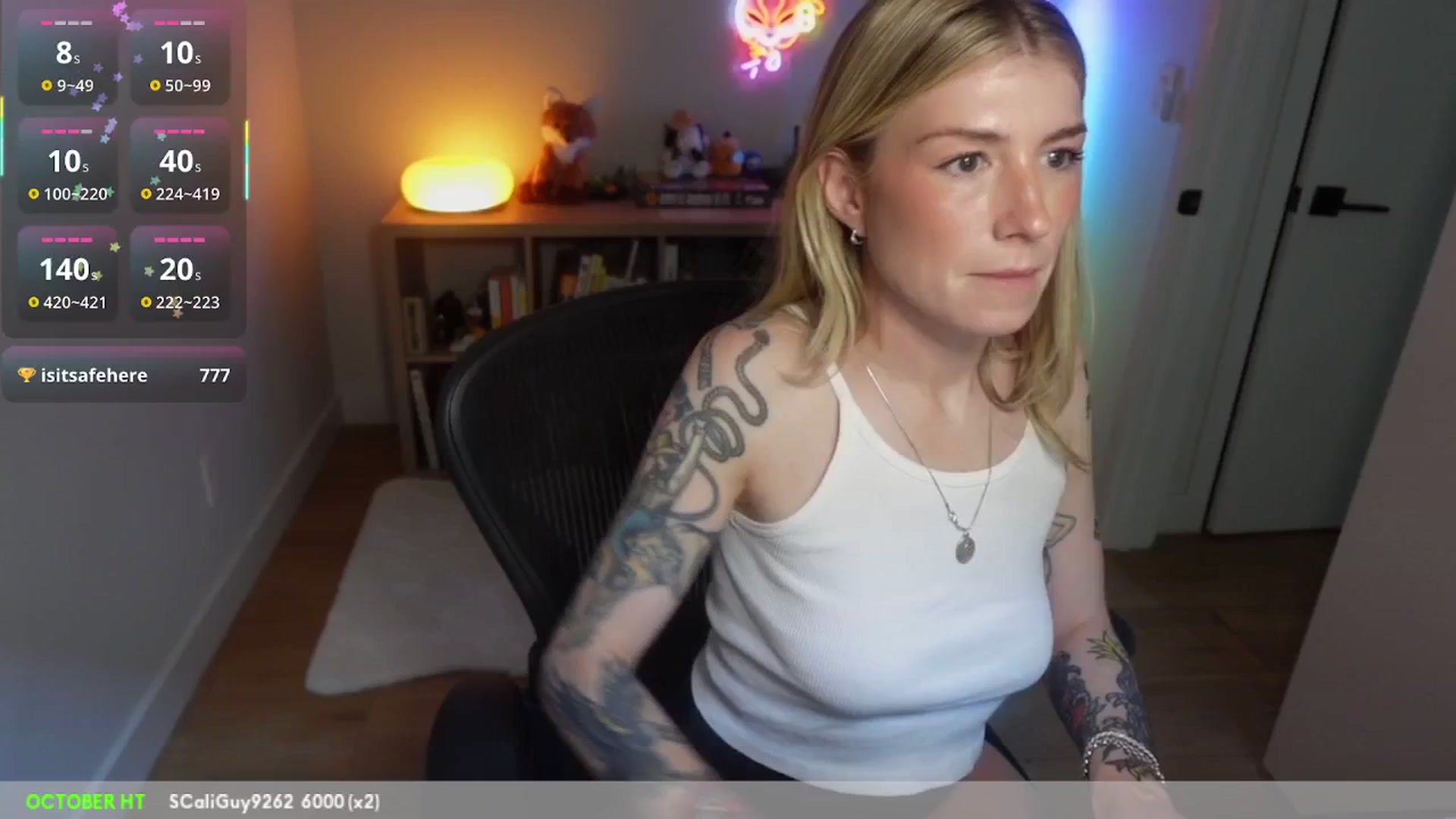 Gallery image thumbnail from stoney_fox's myfreecams stream on, 10/23/2025, 22:48 image 20 of 20