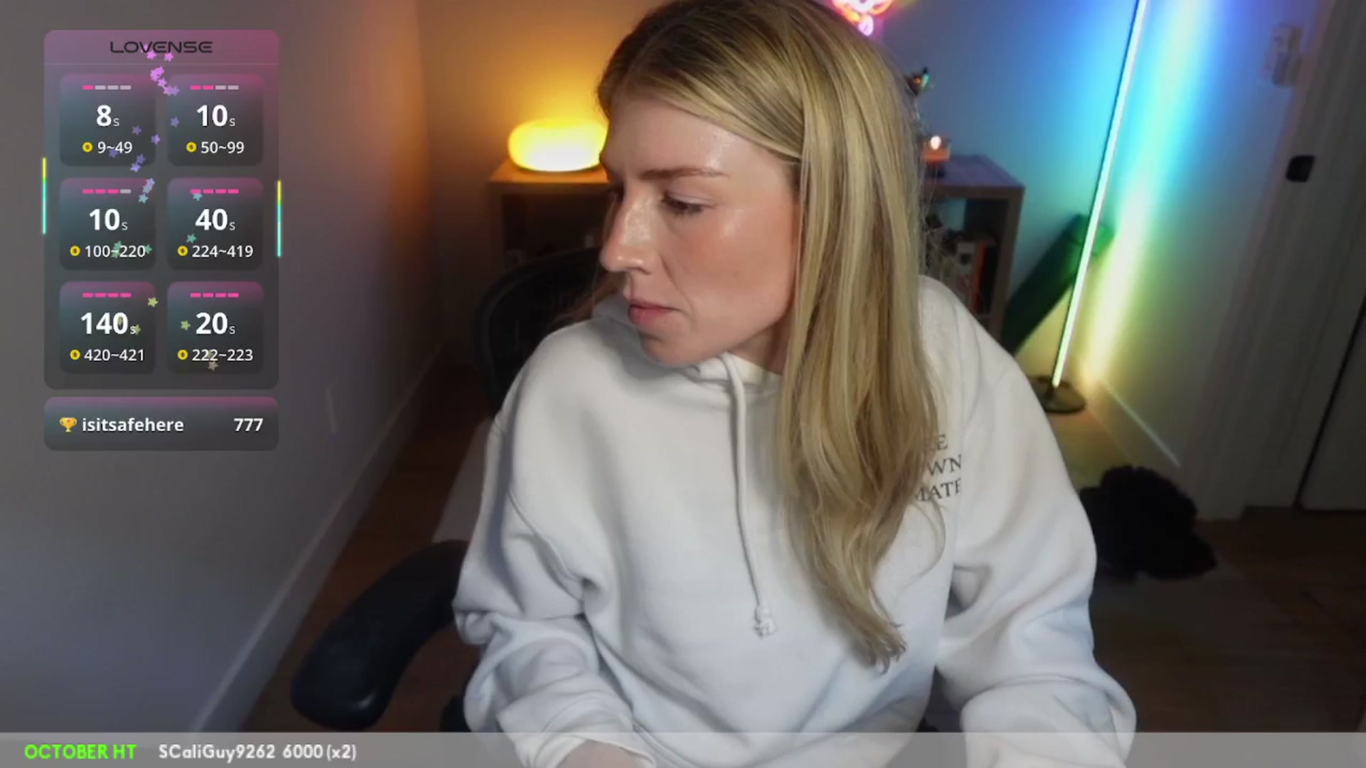 Gallery image thumbnail from stoney_fox's myfreecams stream on, 10/24/2025, 03:22 image 5 of 20
