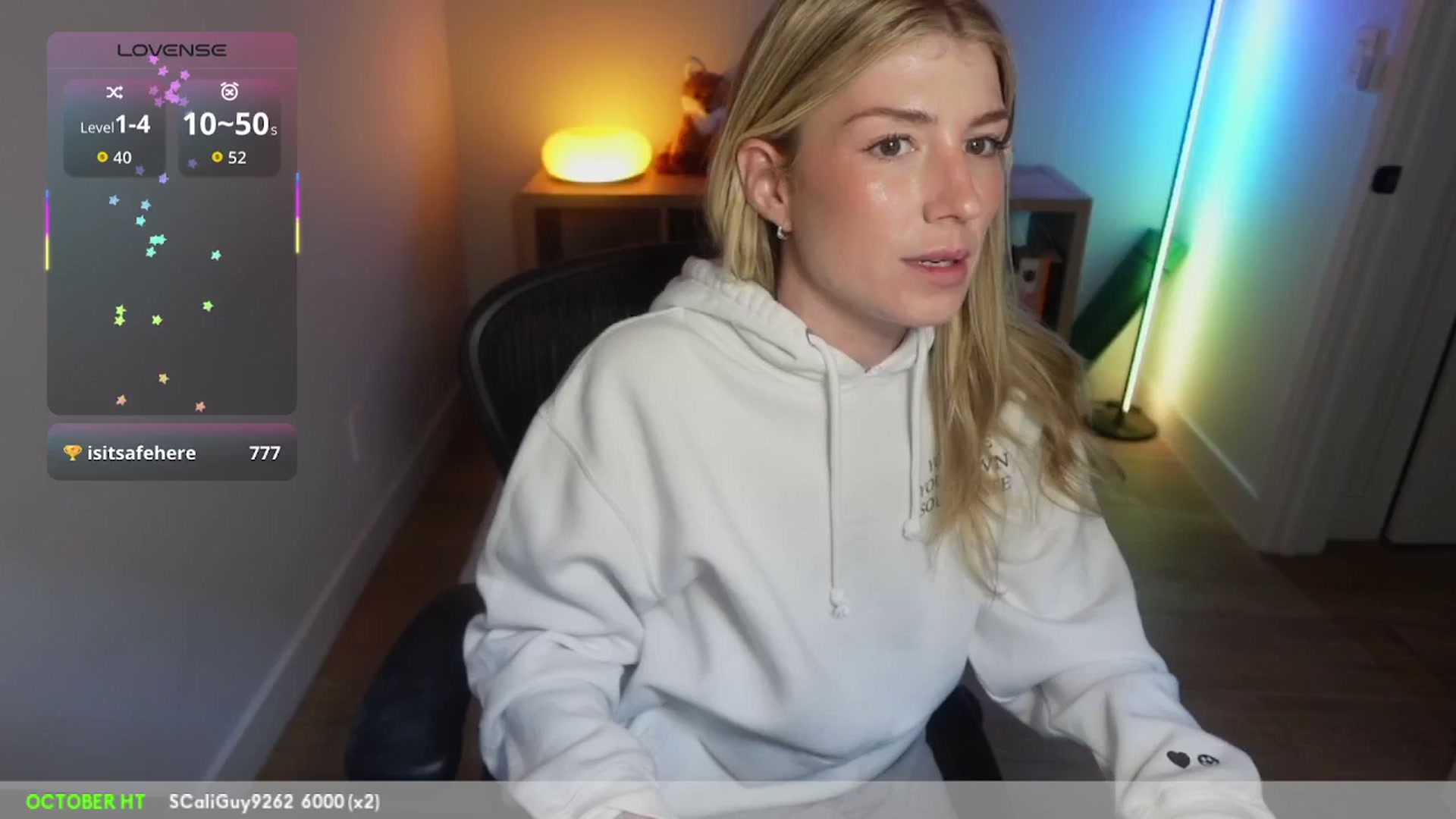 Gallery image thumbnail from stoney_fox's myfreecams stream on, 10/24/2025, 04:06 image 1 of 20