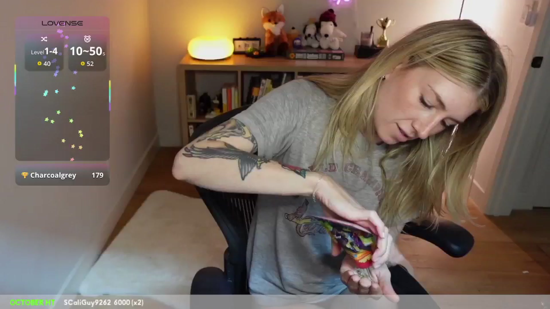 Gallery image thumbnail from stoney_fox's myfreecams stream on, 10/27/2025, 24:08 image 4 of 20