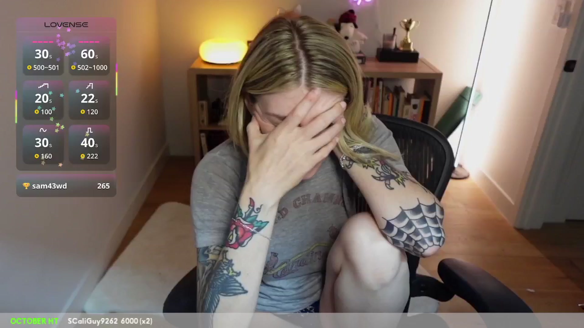 Gallery image thumbnail from stoney_fox's myfreecams stream on, 10/27/2025, 24:08 image 13 of 20