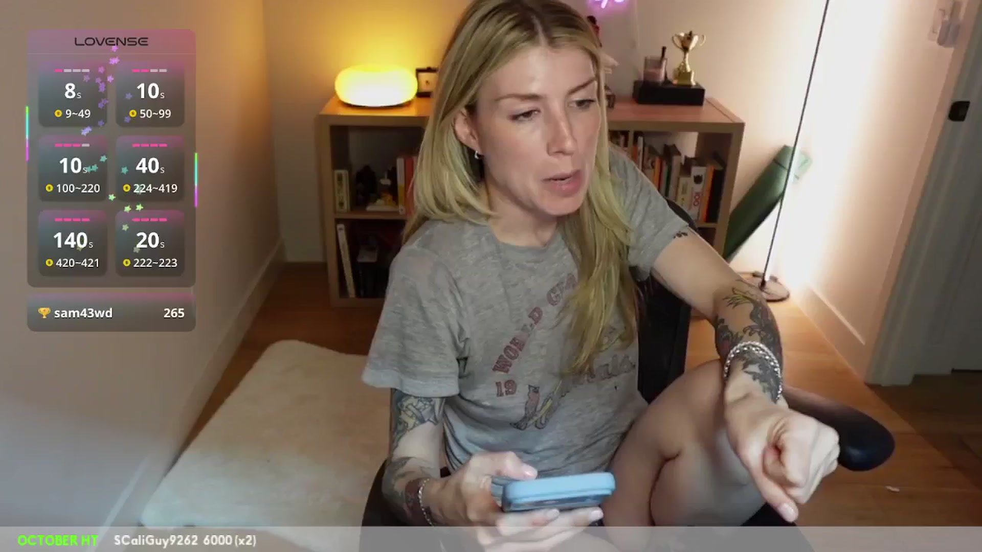 Gallery image thumbnail from stoney_fox's myfreecams stream on, 10/27/2025, 24:08 image 9 of 20