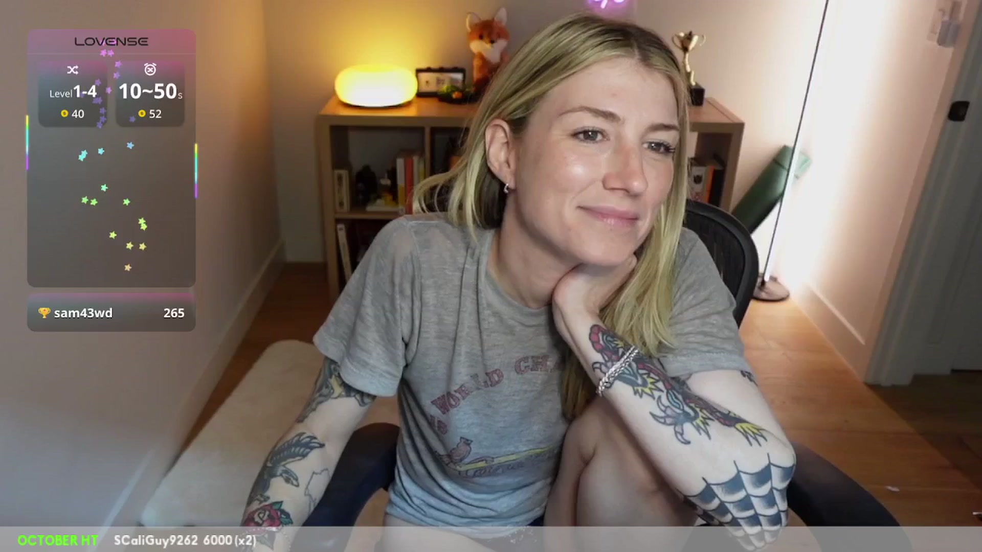 Gallery image thumbnail from stoney_fox's myfreecams stream on, 10/27/2025, 24:08 image 12 of 20