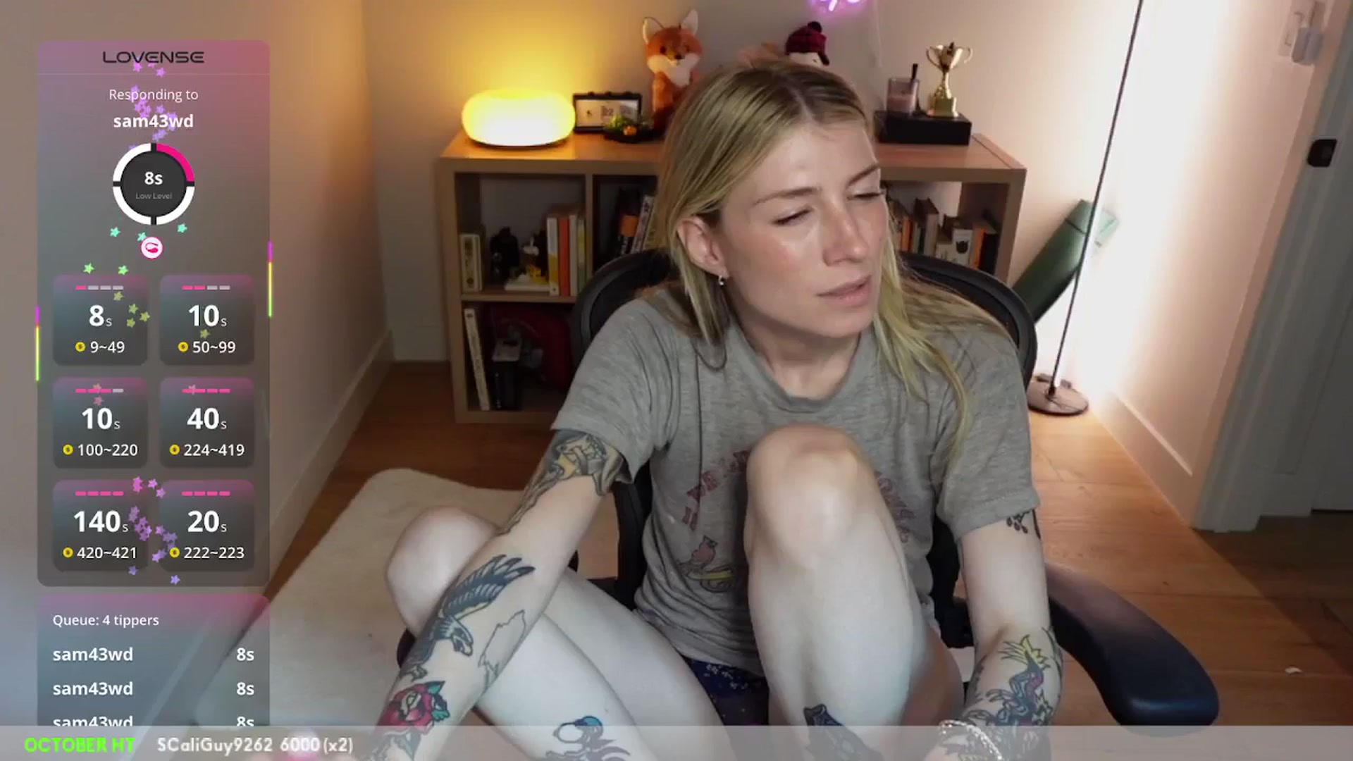 Gallery image thumbnail from stoney_fox's myfreecams stream on, 10/27/2025, 24:08 image 5 of 20