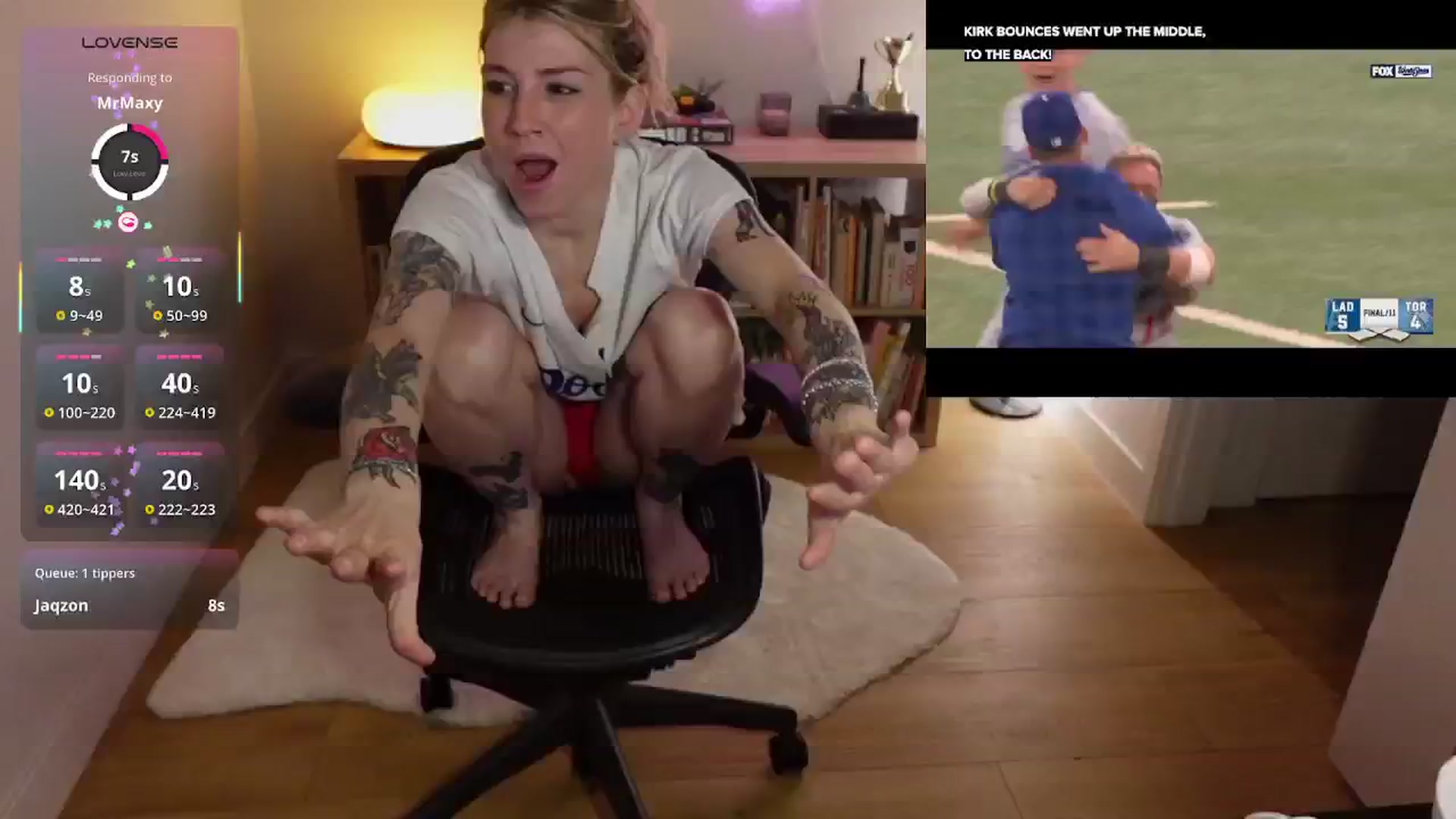 Gallery image thumbnail from stoney_fox's myfreecams stream on, 11/02/2025, 05:10 image 4 of 20
