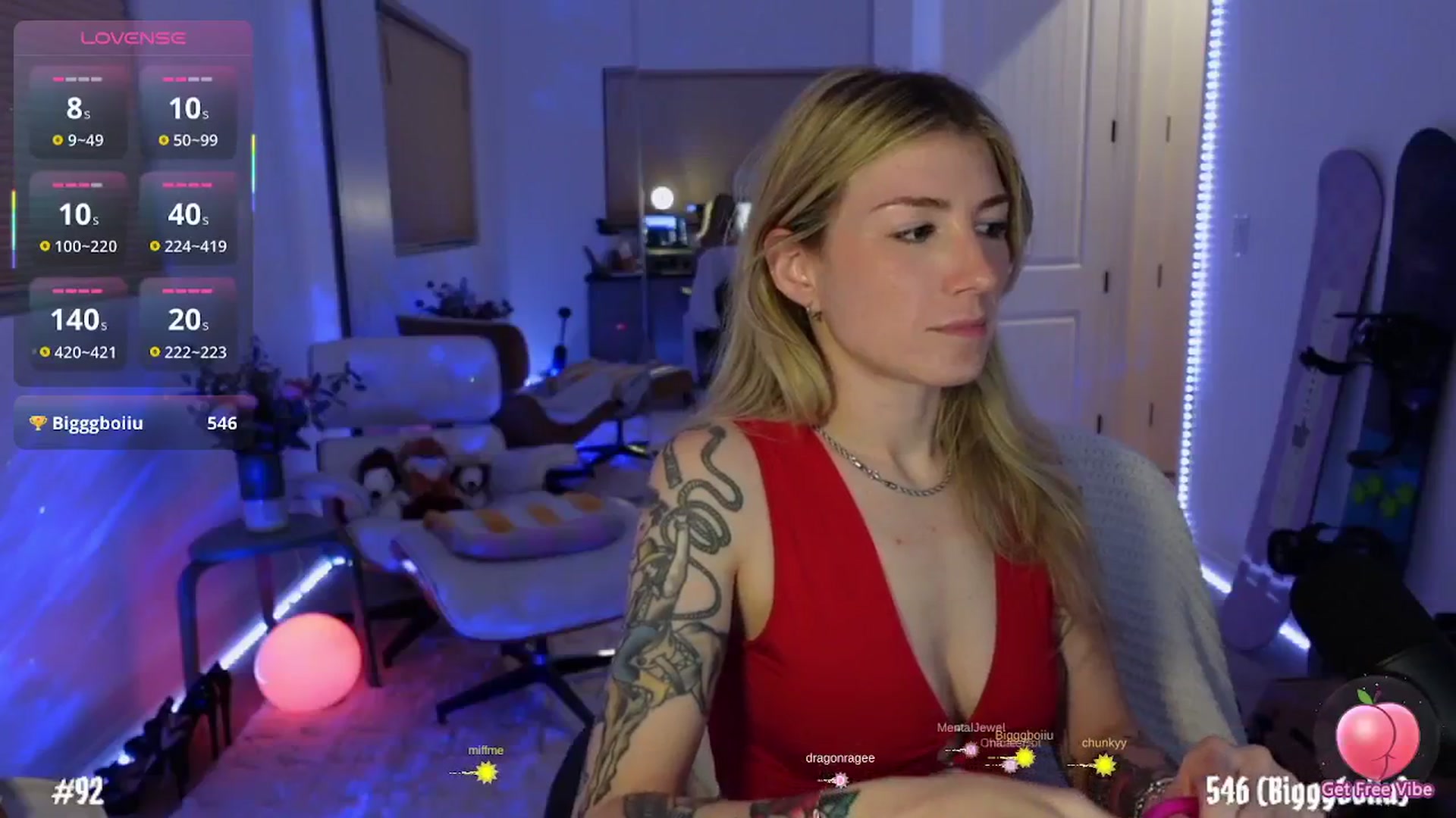 Gallery image thumbnail from stoney_fox's myfreecams stream on, 11/24/2025, 06:00 image 3 of 20