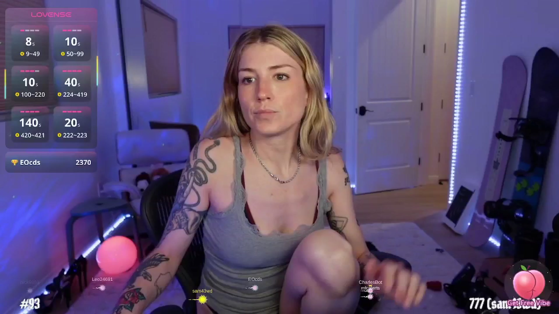 Gallery image thumbnail from stoney_fox's myfreecams stream on, 11/25/2025, 08:42 image 18 of 20