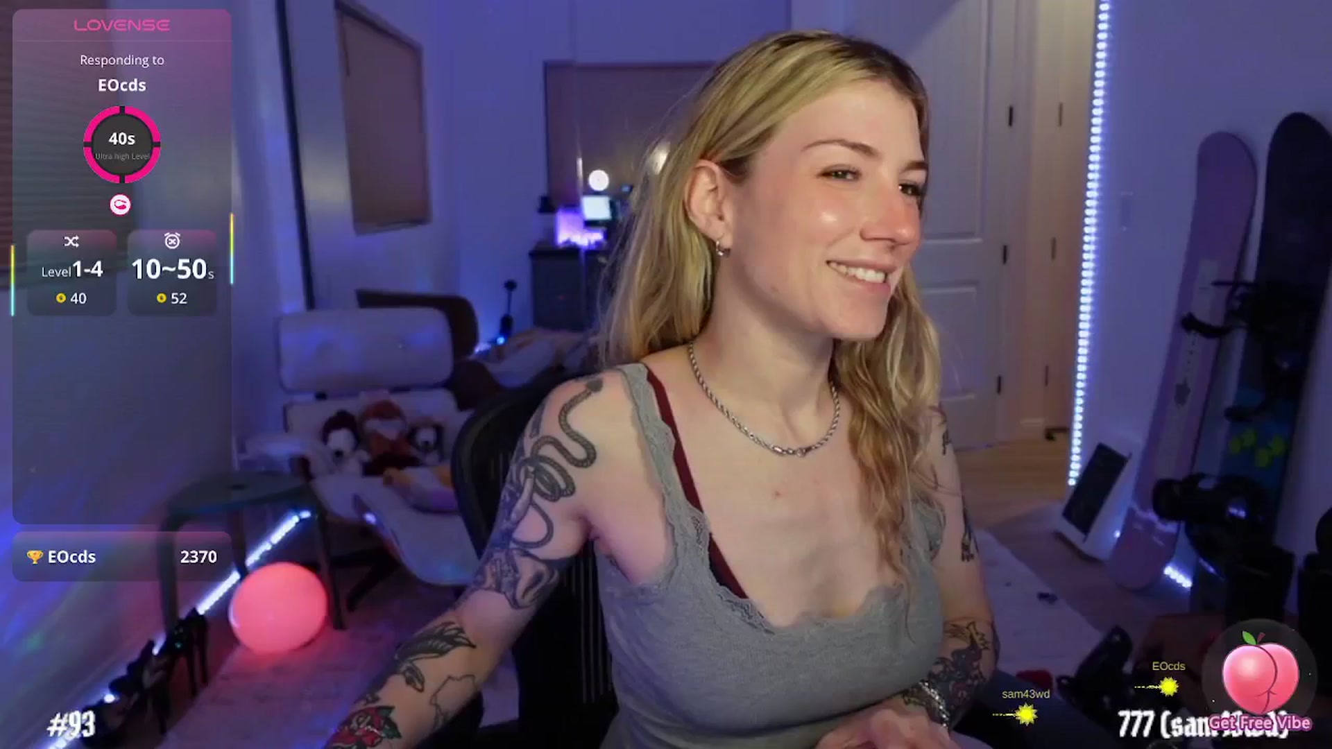 Gallery image thumbnail from stoney_fox's myfreecams stream on, 11/25/2025, 08:42 image 10 of 20