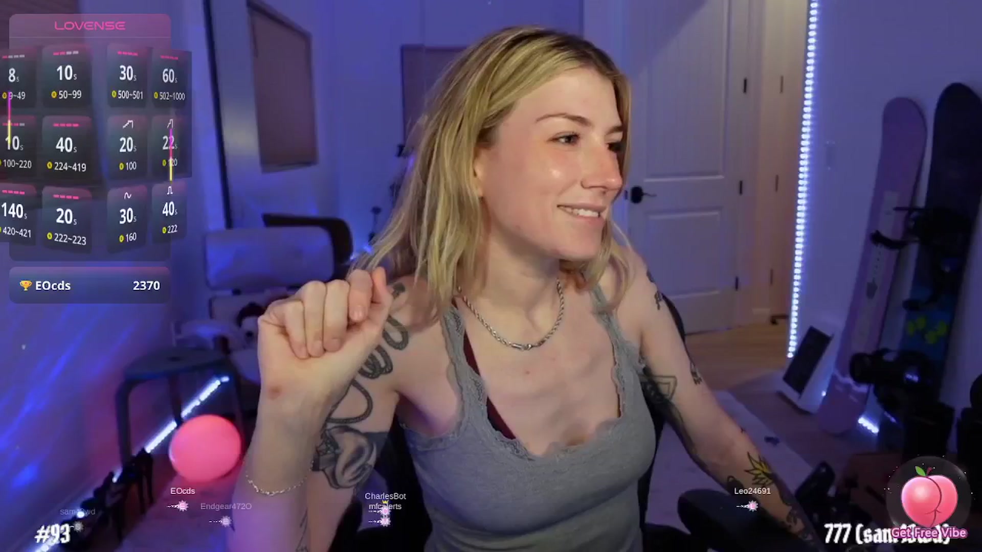 Gallery image thumbnail from stoney_fox's myfreecams stream on, 11/25/2025, 08:42 image 13 of 20