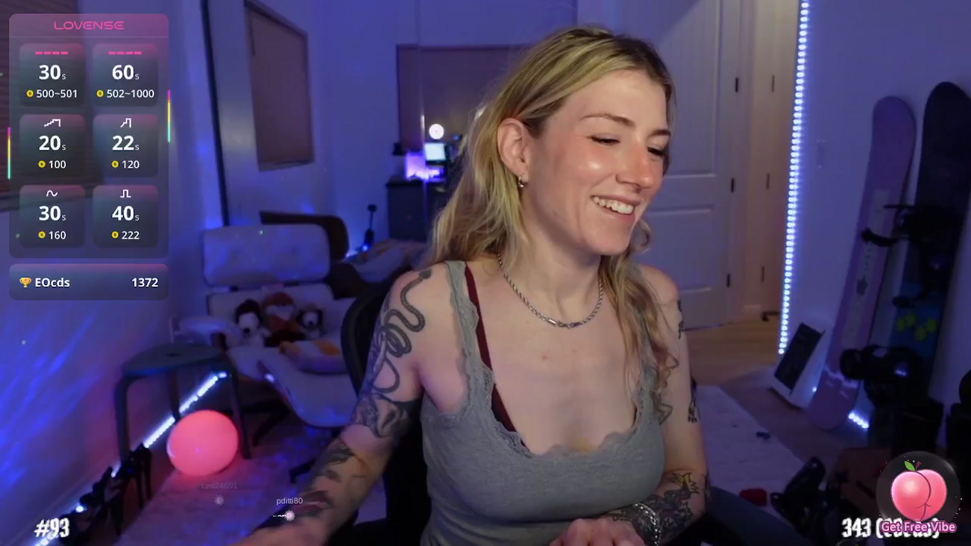 Gallery image thumbnail from stoney_fox's myfreecams stream on, 11/25/2025, 08:42 image 3 of 20