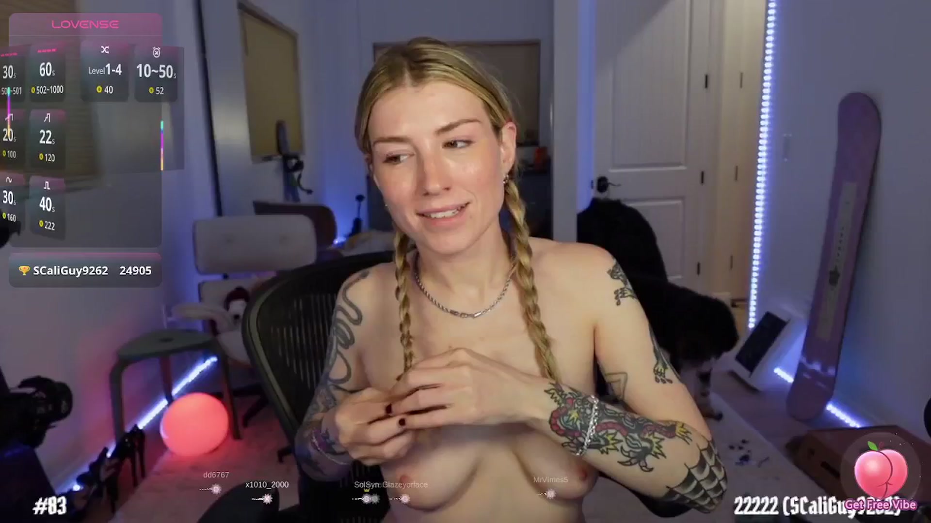 Gallery image thumbnail from stoney_fox's myfreecams stream on, 11/26/2025, 06:47 image 5 of 20