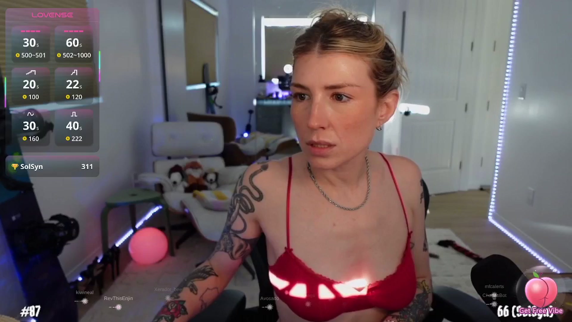 Gallery image thumbnail from stoney_fox's myfreecams stream on, 11/26/2025, 23:34 image 16 of 20