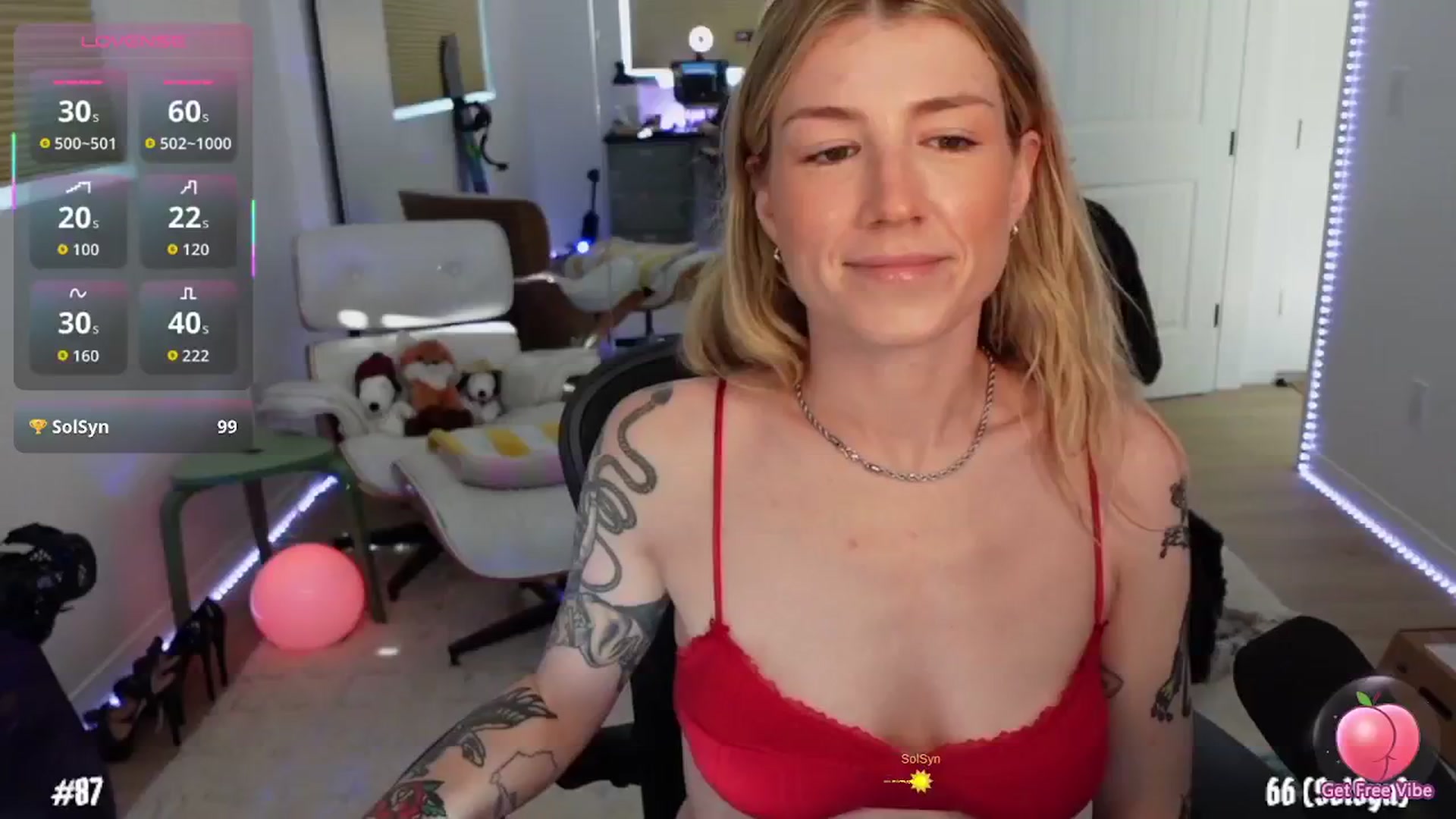 Gallery image thumbnail from stoney_fox's myfreecams stream on, 11/26/2025, 23:34 image 5 of 20