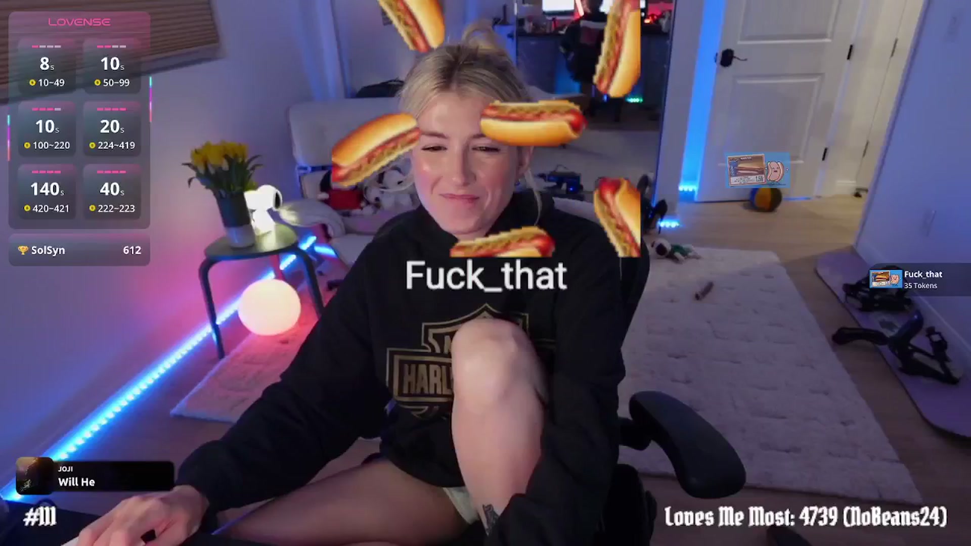 Gallery image thumbnail from stoney_fox's myfreecams stream on, 01/22/2026, 06:34 image 1 of 20