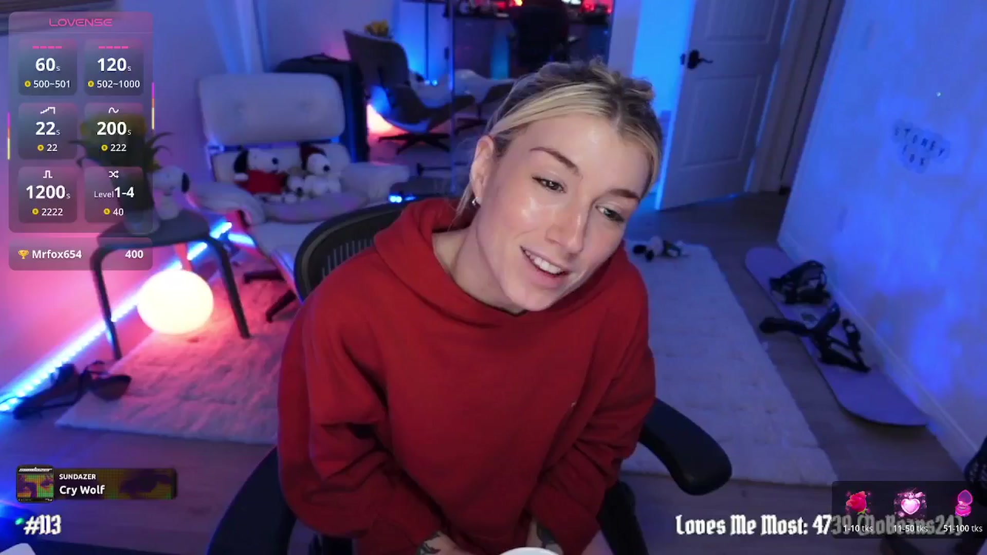 Gallery image thumbnail from stoney_fox's myfreecams stream on, 01/23/2026, 05:26 image 6 of 20