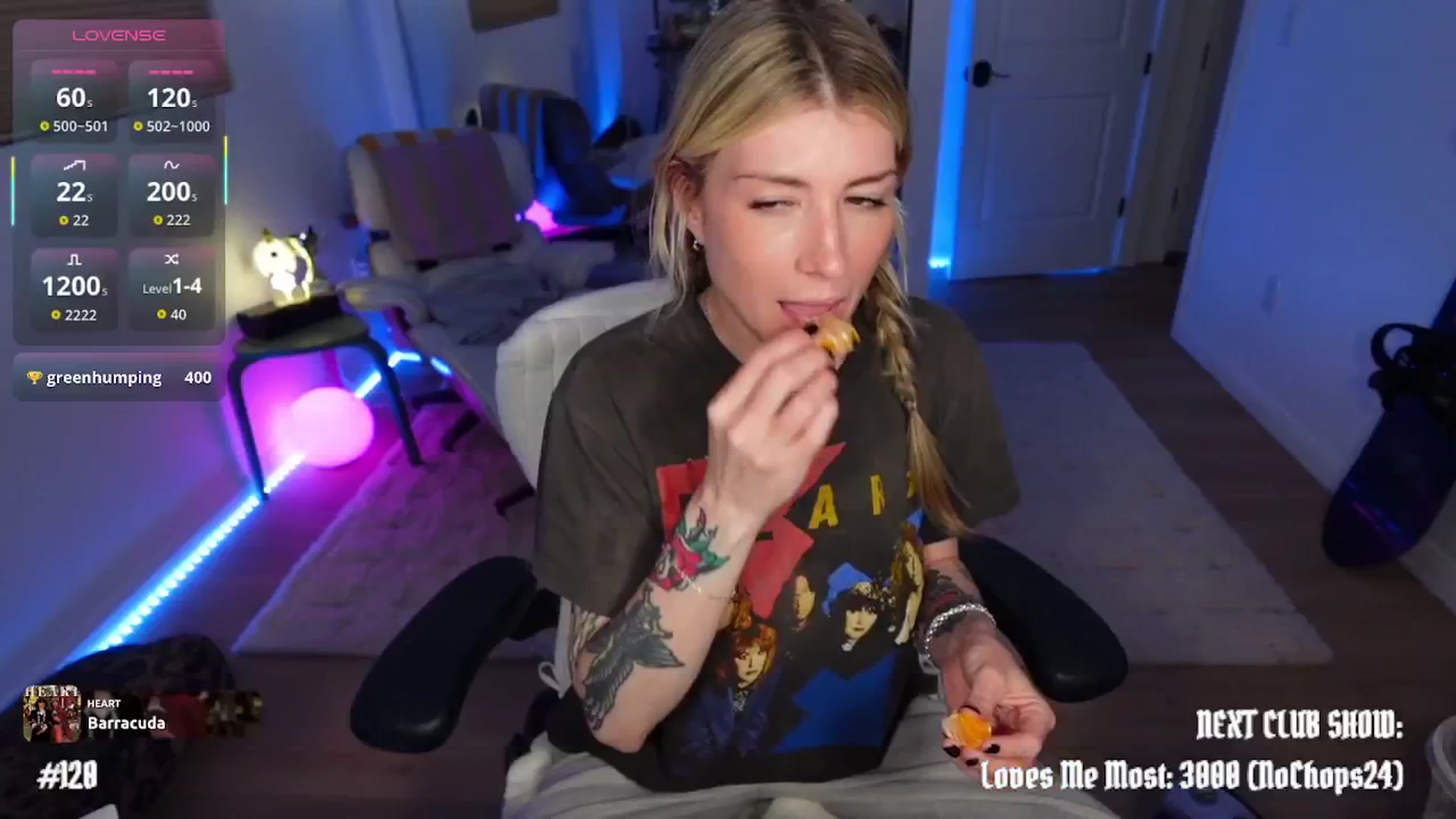 Gallery image thumbnail from stoney_fox's myfreecams stream on, 02/19/2026, 05:08 image 15 of 20