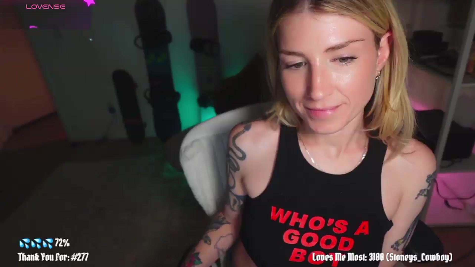 Gallery image thumbnail from stoney_fox's myfreecams stream on, 06/06/2026, 06:26 image 6 of 20