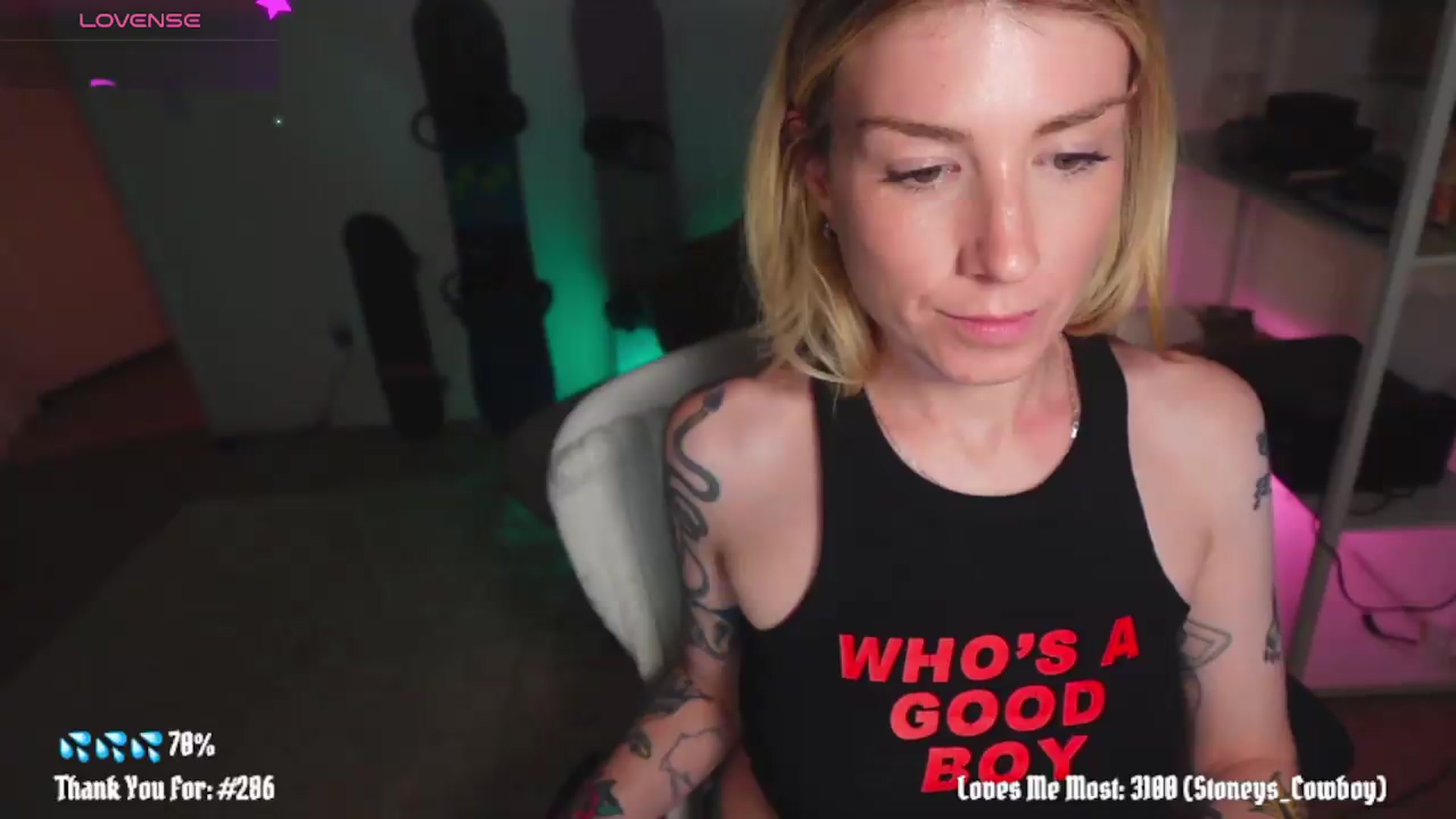 Gallery image thumbnail from stoney_fox's myfreecams stream on, 06/06/2026, 06:26 image 4 of 20