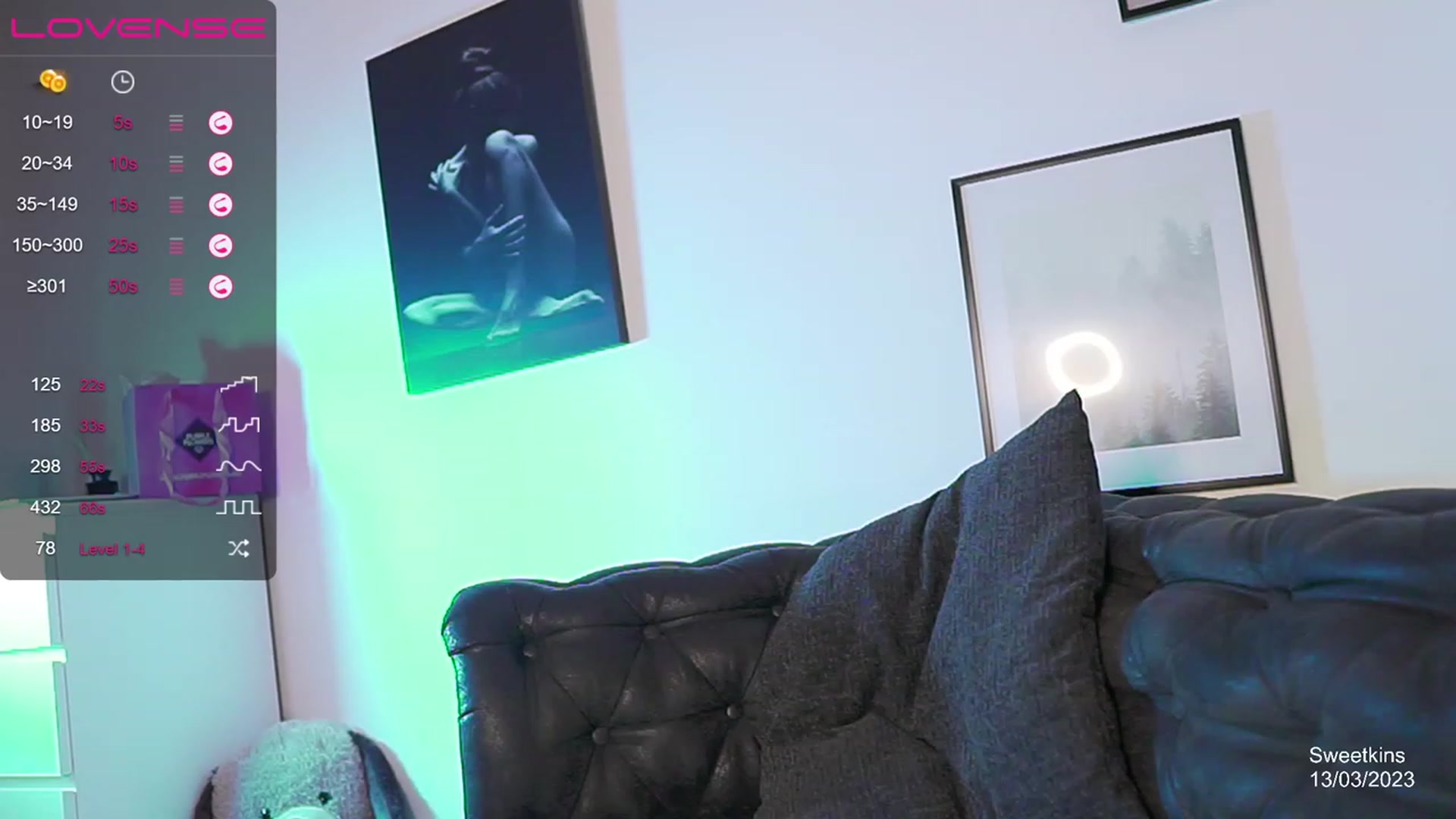 Gallery image thumbnail from sweetkins's myfreecams stream on, 03/15/2023, 02:00 image 20 of 20