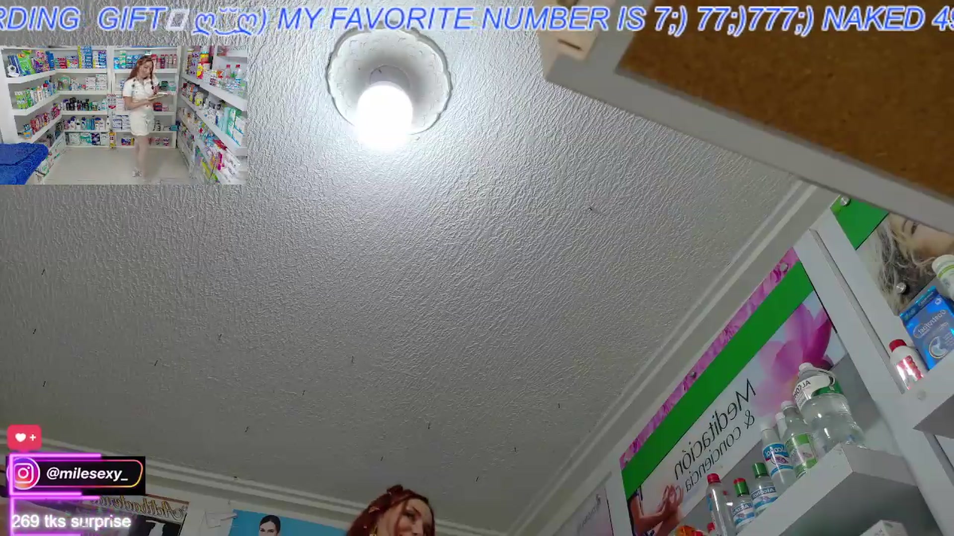 Gallery image thumbnail from swmilena_hot_'s myfreecams stream on, 05/19/2026, 05:01 image 4 of 20