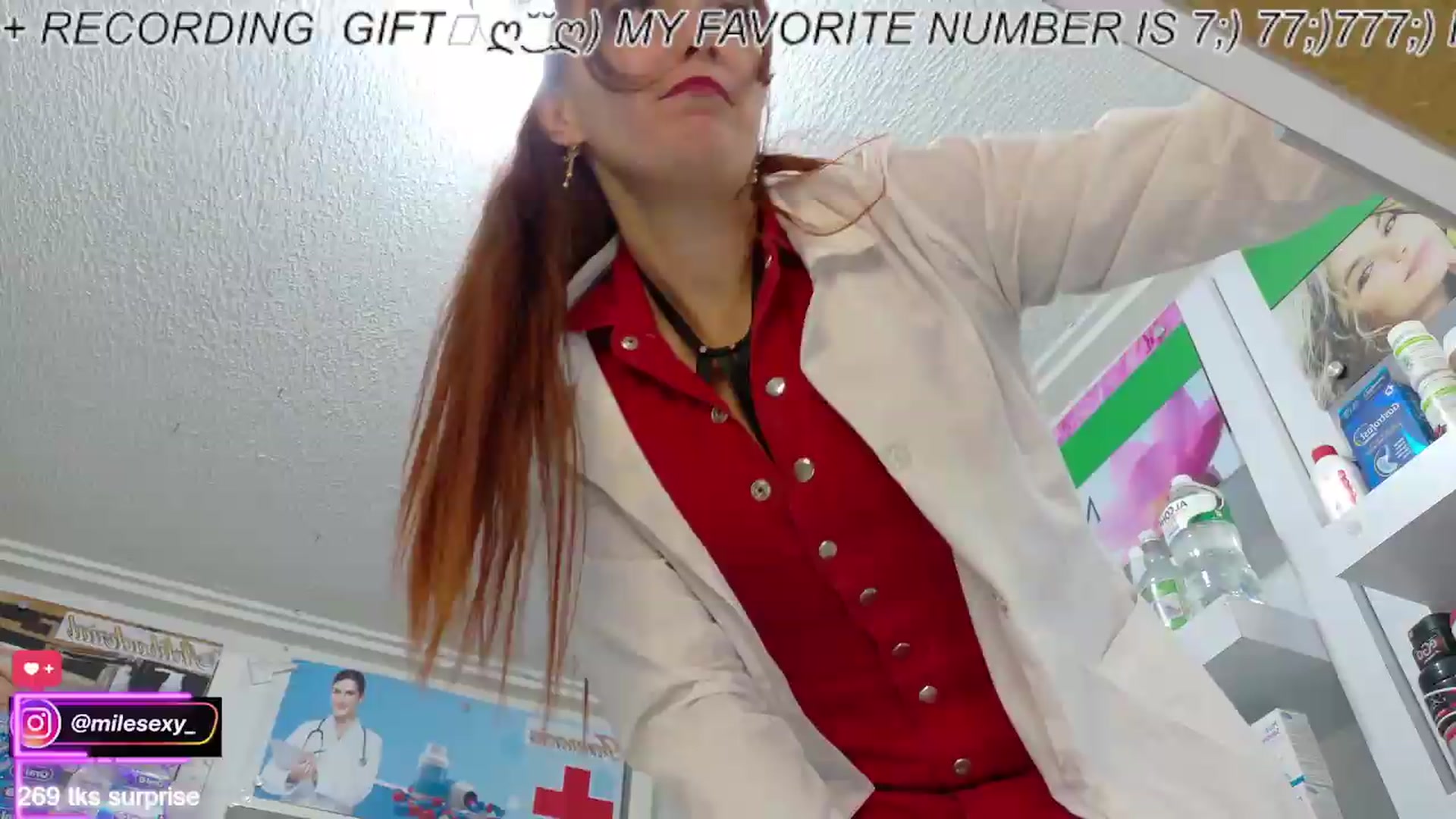 Gallery image thumbnail from swmilena_hot_'s myfreecams stream on, 05/22/2026, 07:41 image 18 of 20