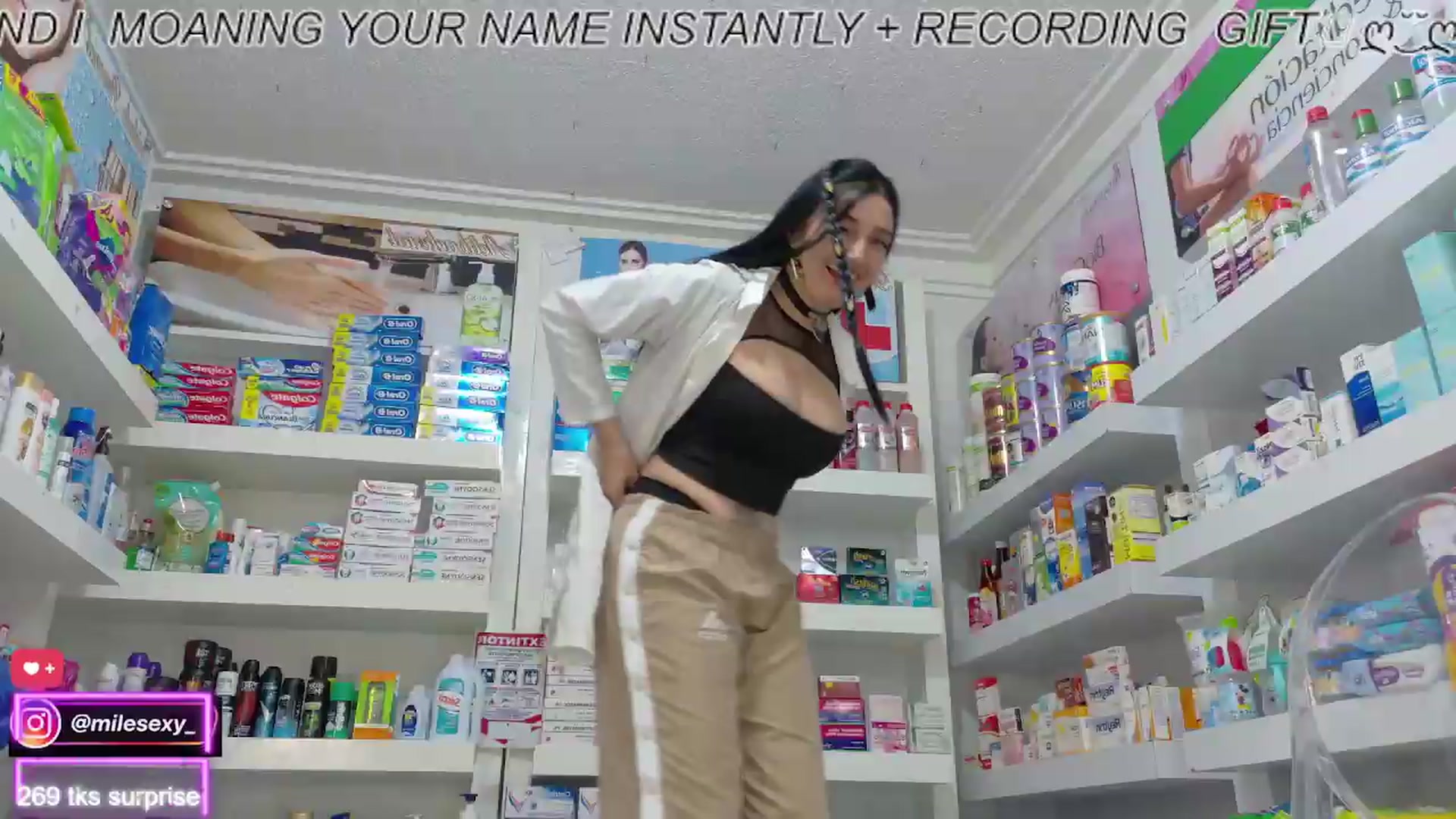 Gallery image thumbnail from swmilena_hot_'s myfreecams stream on, 05/24/2026, 05:56 image 9 of 20
