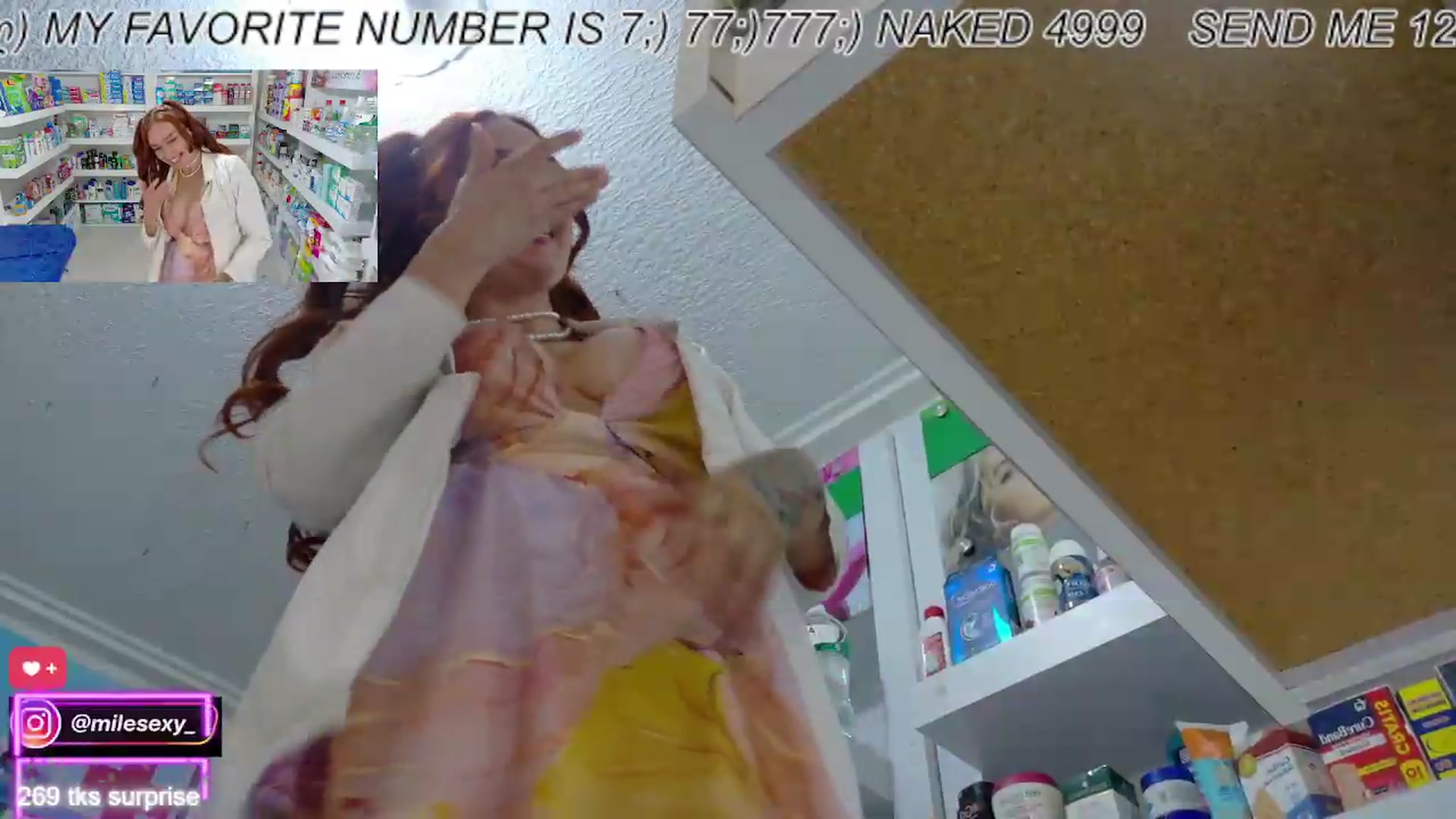 Gallery image thumbnail from swmilena_hot_'s myfreecams stream on, 05/26/2026, 04:27 image 15 of 20