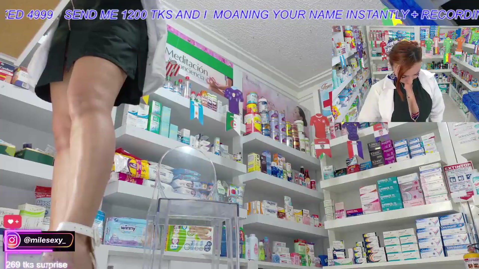 Gallery image thumbnail from swmilena_hot_'s myfreecams stream on, 06/21/2026, 07:47 image 19 of 20