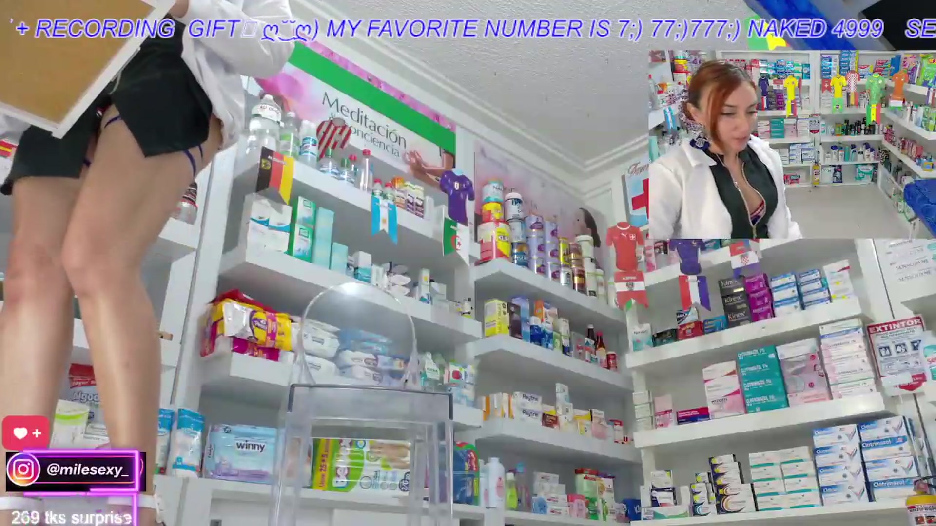 Gallery image thumbnail from swmilena_hot_'s myfreecams stream on, 06/21/2026, 07:47 image 17 of 20